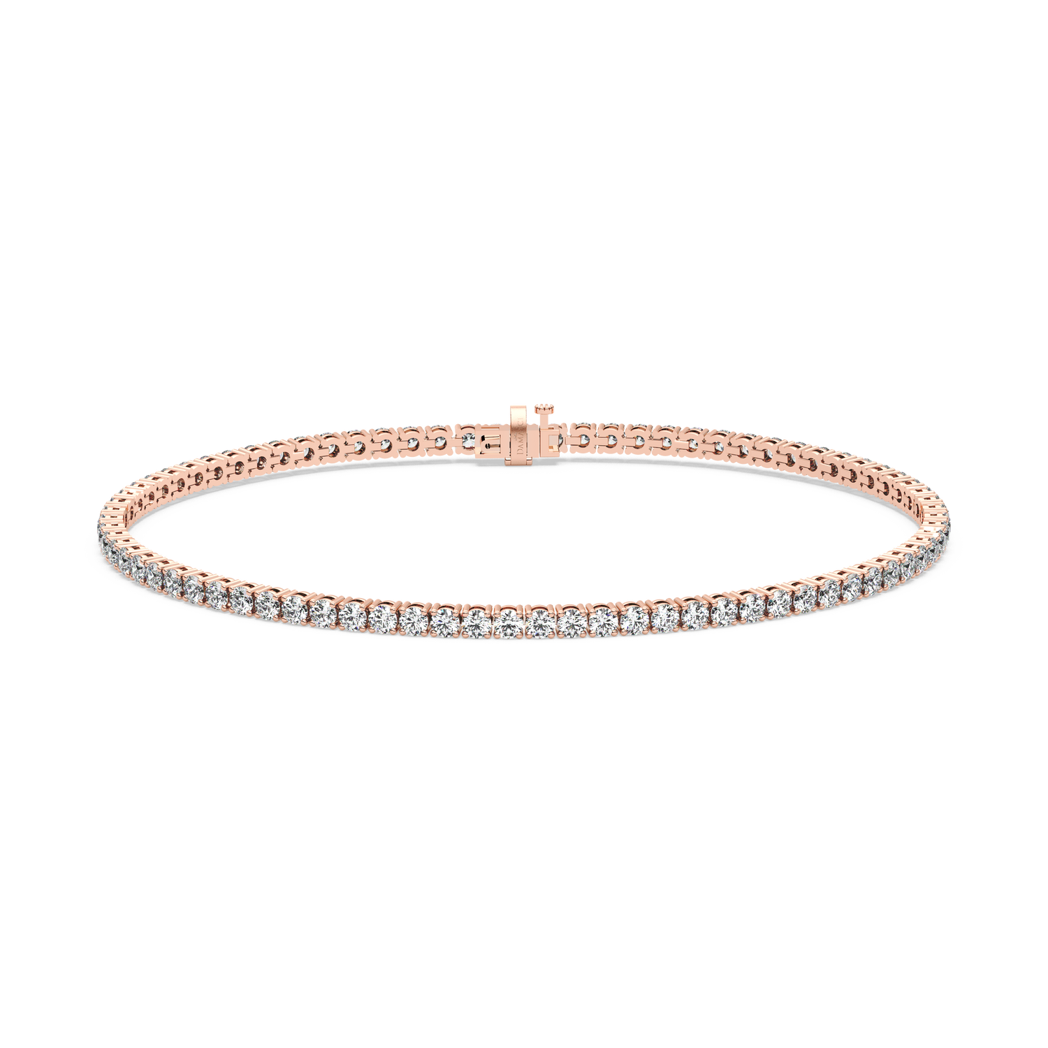 4-prong Diamond Tennis Bracelet (2.22 TCW)
