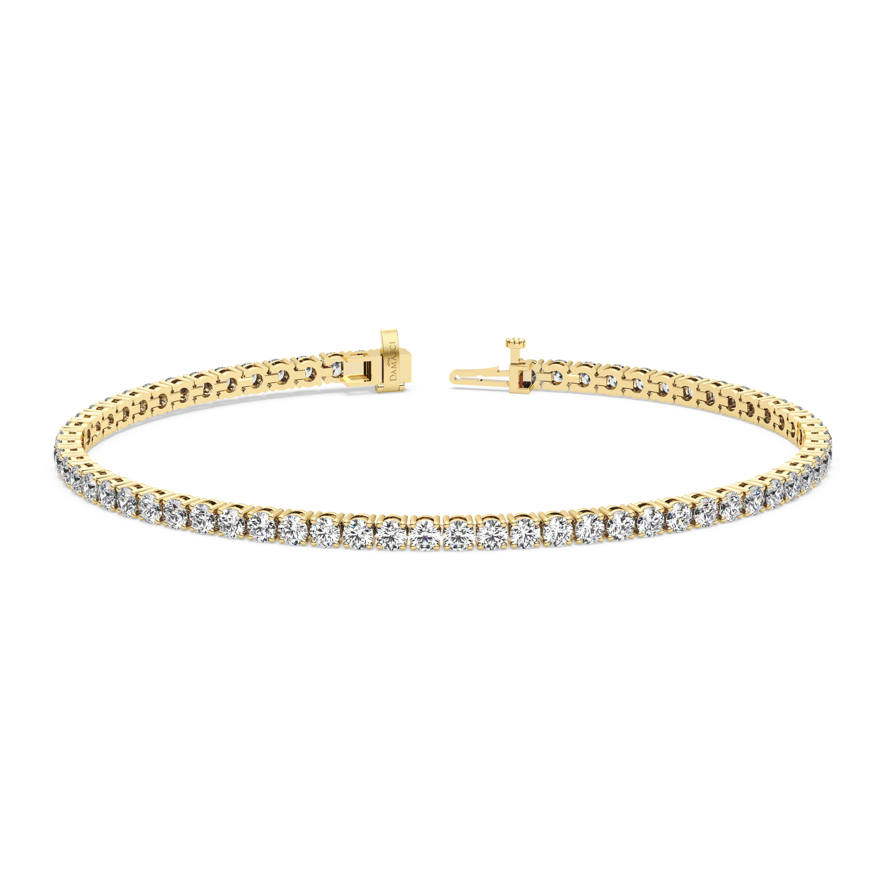 4-prong Diamond Tennis Bracelet (3.66 TCW)