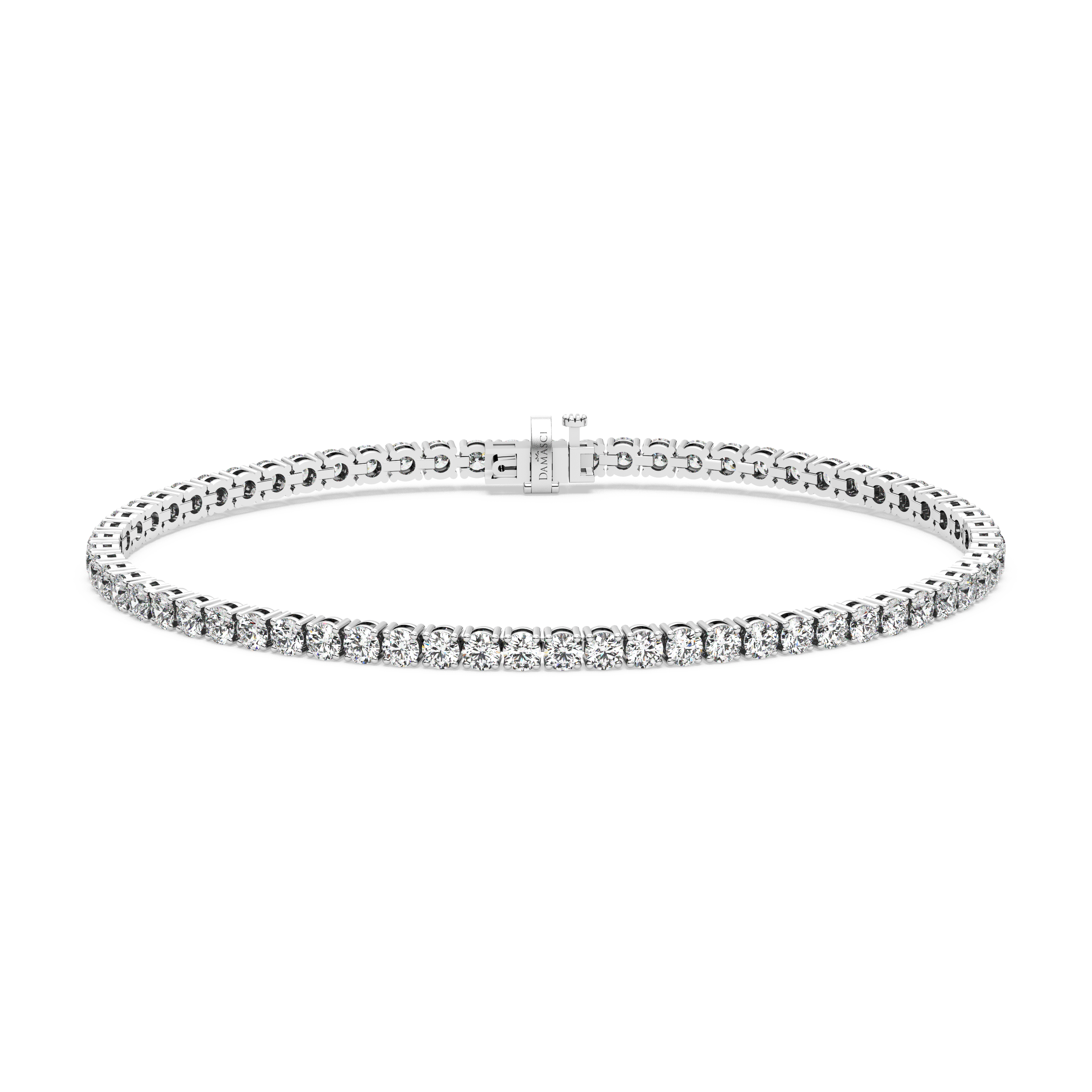 4-prong Diamond Tennis Bracelet (3.66 TCW)