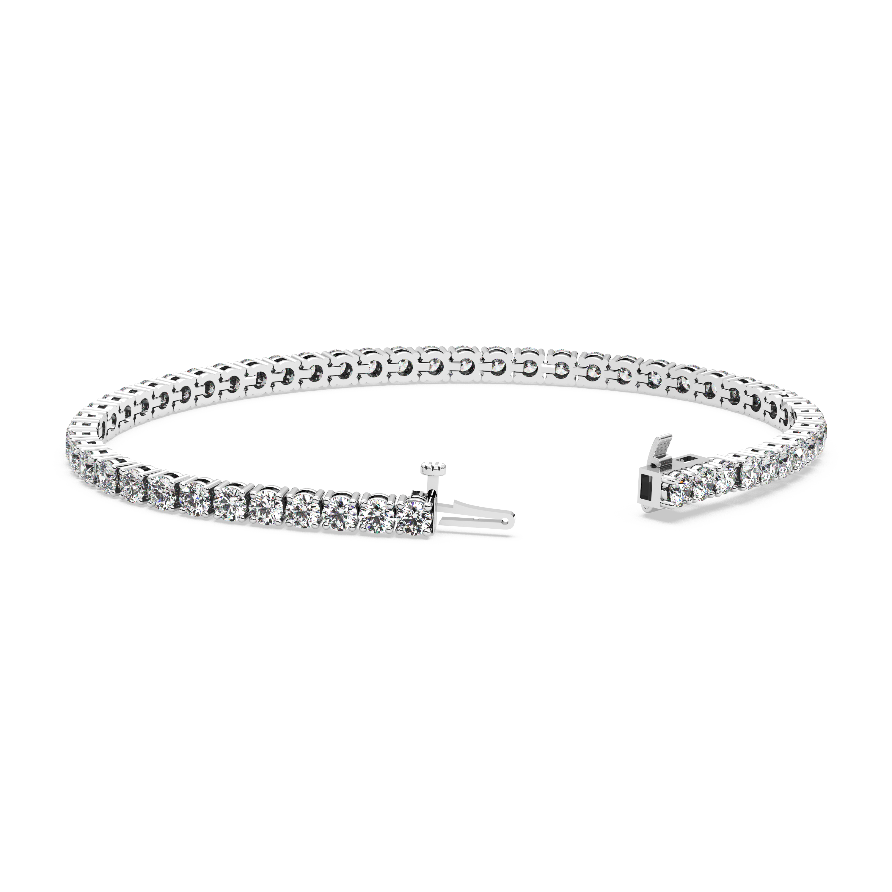 4-prong Diamond Tennis Bracelet (5.8 TCW)