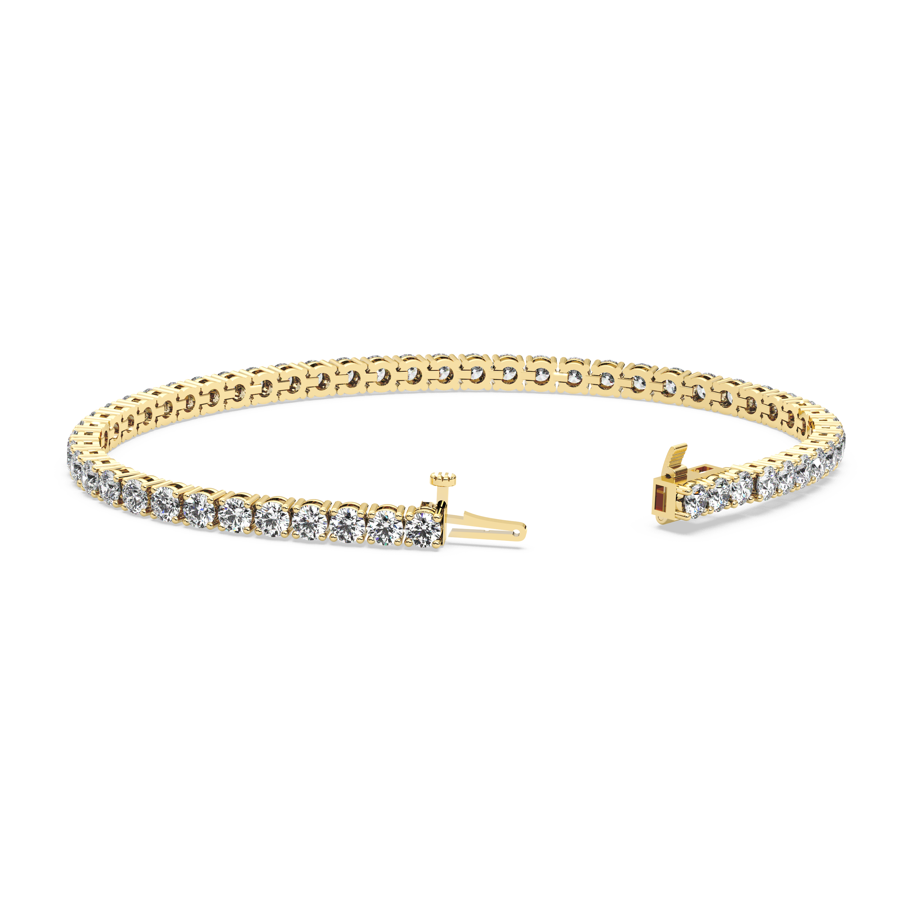 4-prong Diamond Tennis Bracelet (5.8 TCW)