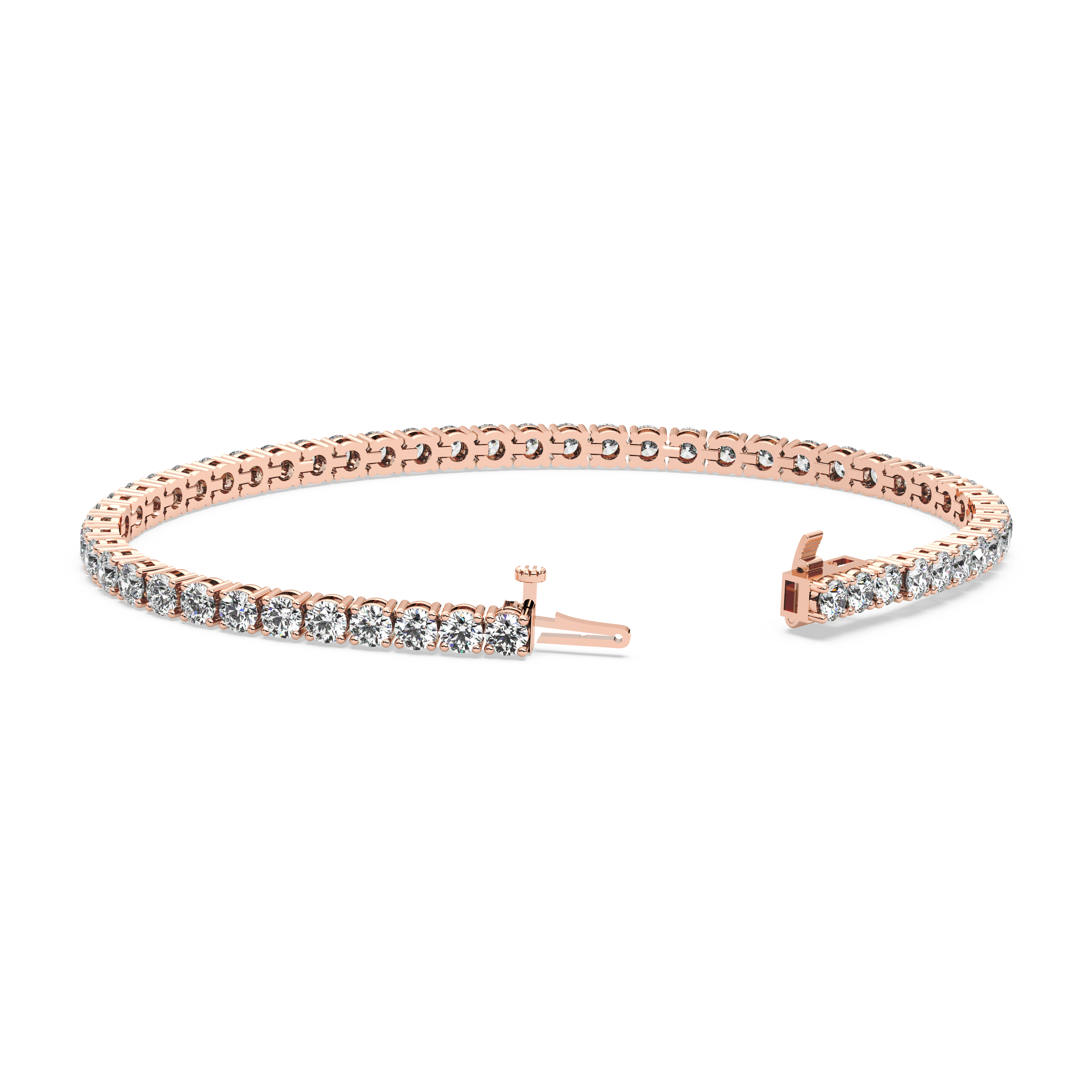 4-prong Diamond Tennis Bracelet (5.8 TCW)
