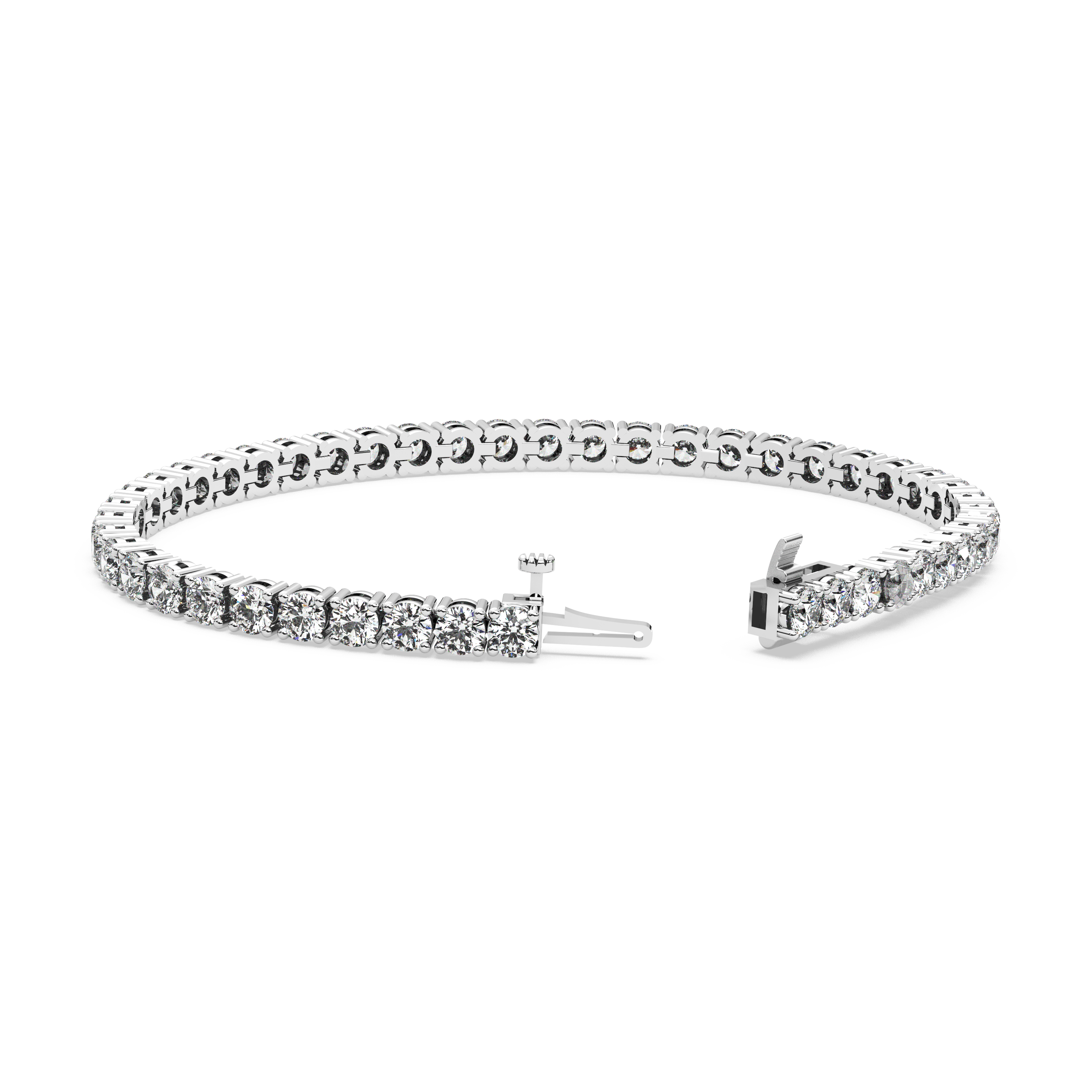4-prong Diamond Tennis Bracelet (7.2 TCW)