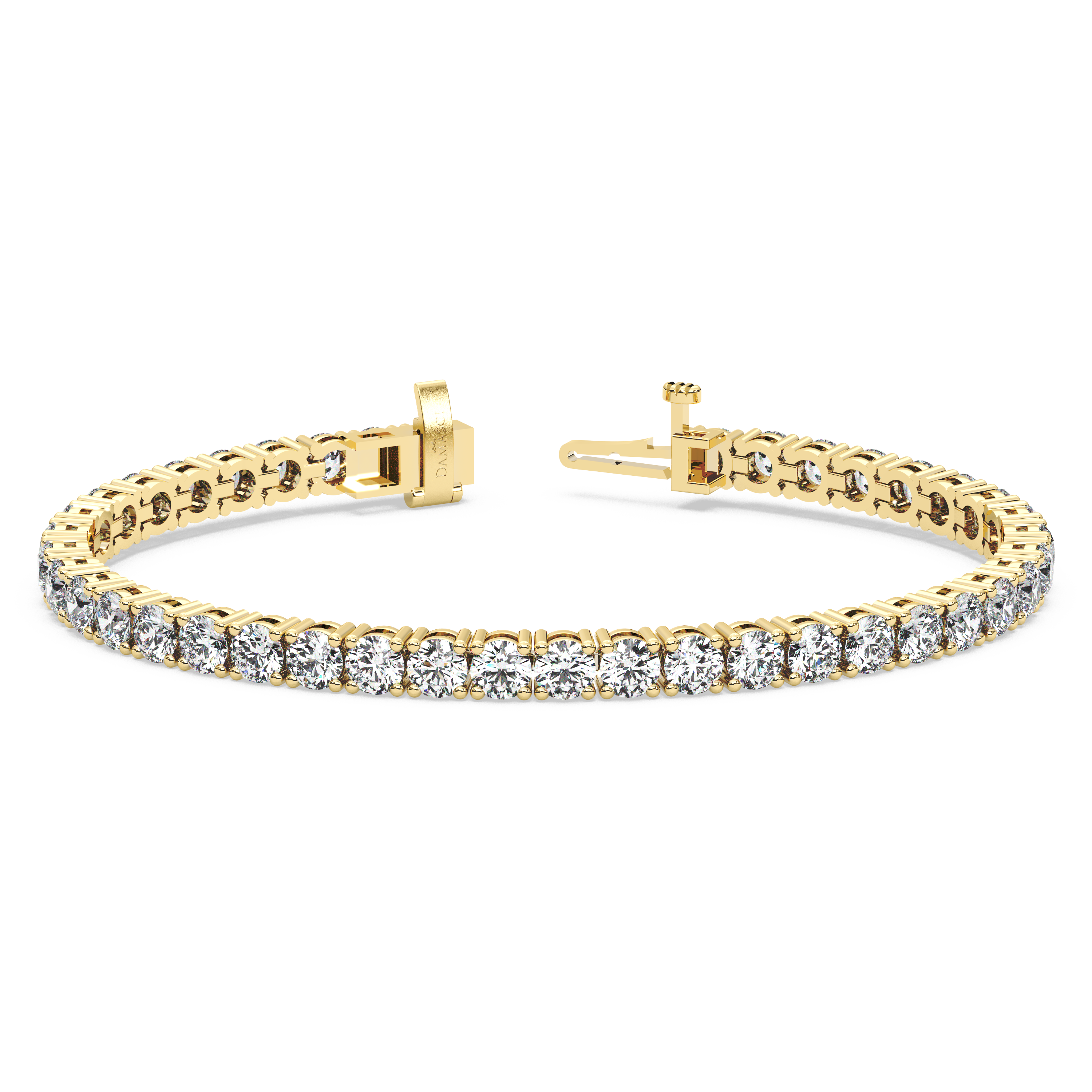 Four-Prong Diamond Tennis Bracelet (10.5 TCW)