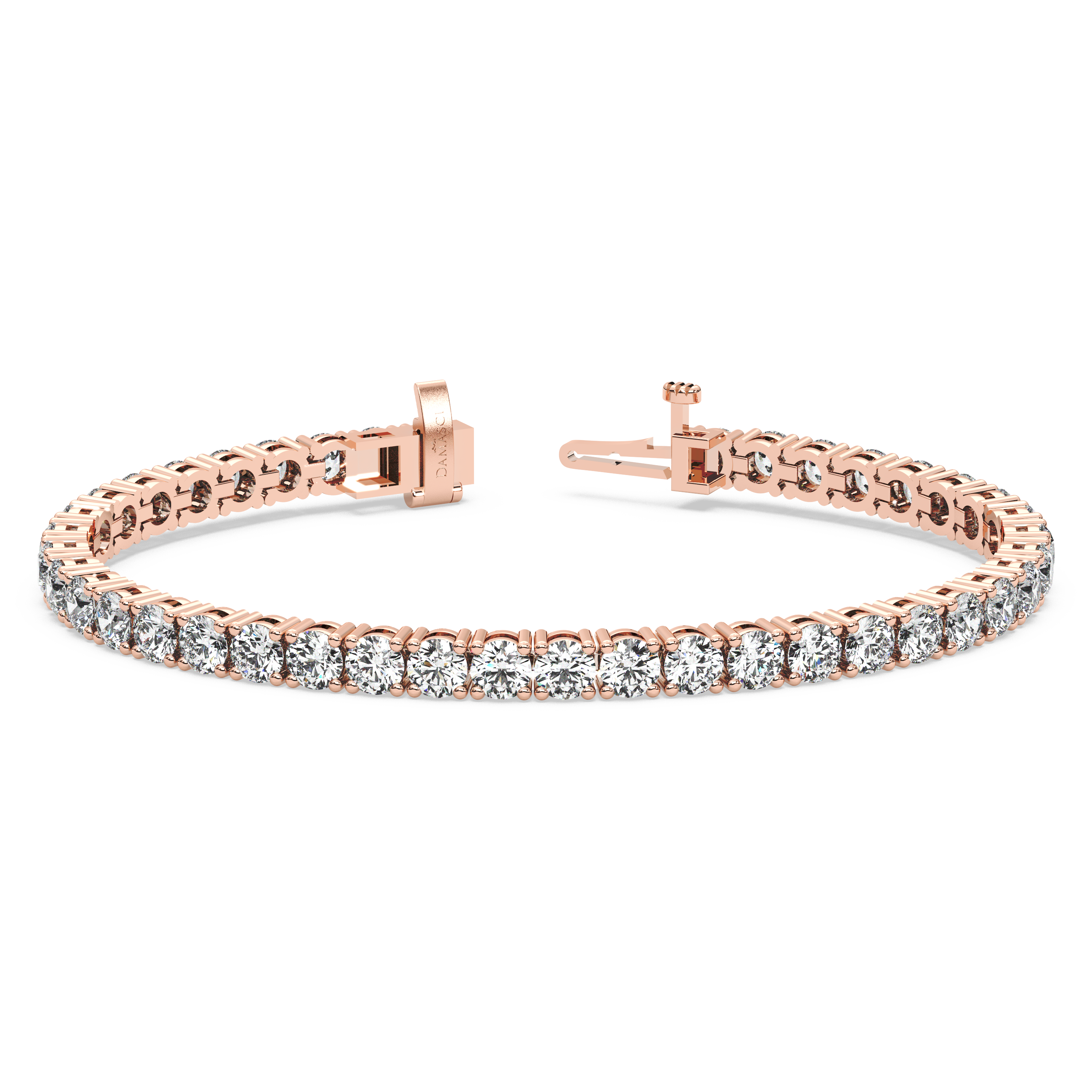 Four-Prong Diamond Tennis Bracelet (10.5 TCW)