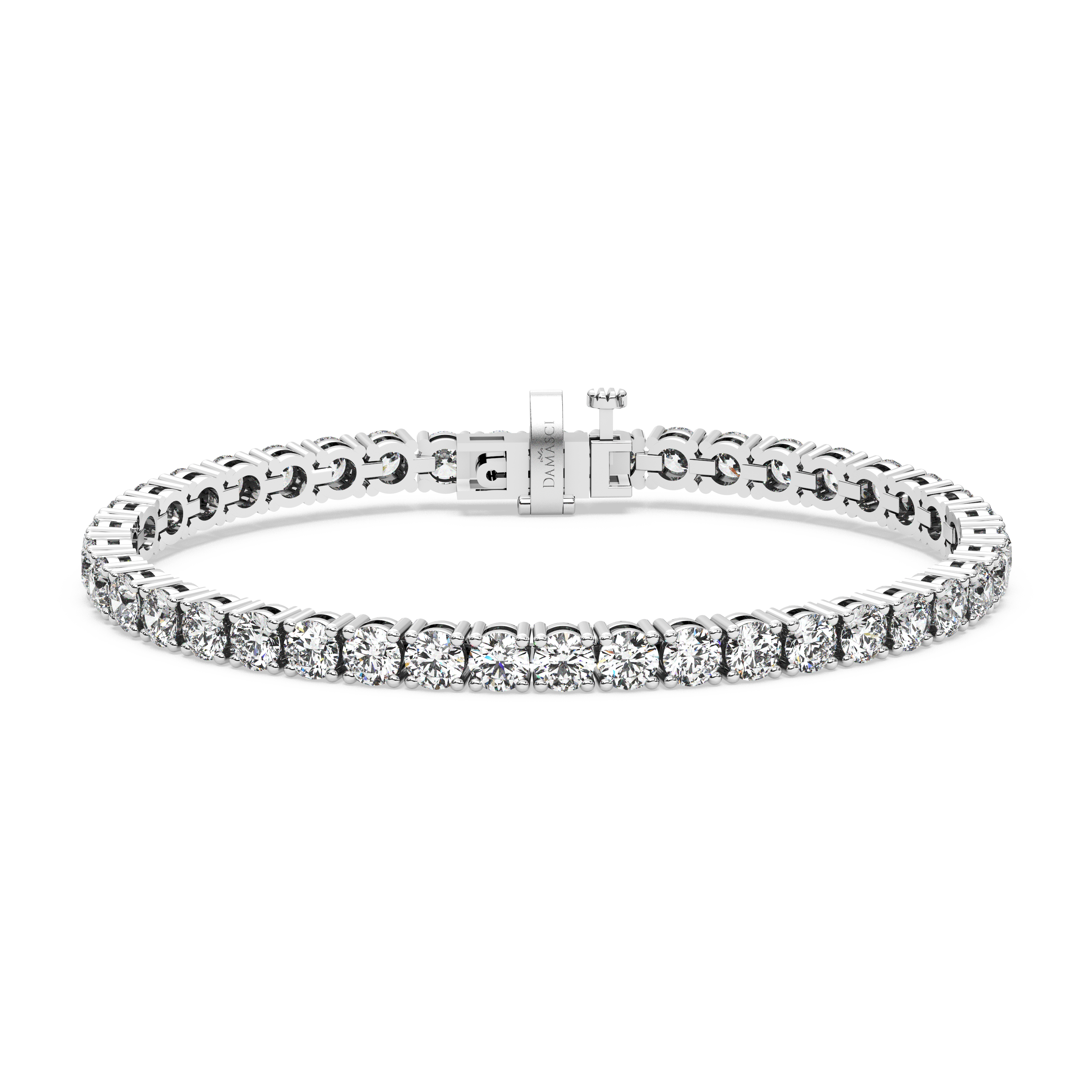 Four-Prong Diamond Tennis Bracelet (10.5 TCW)