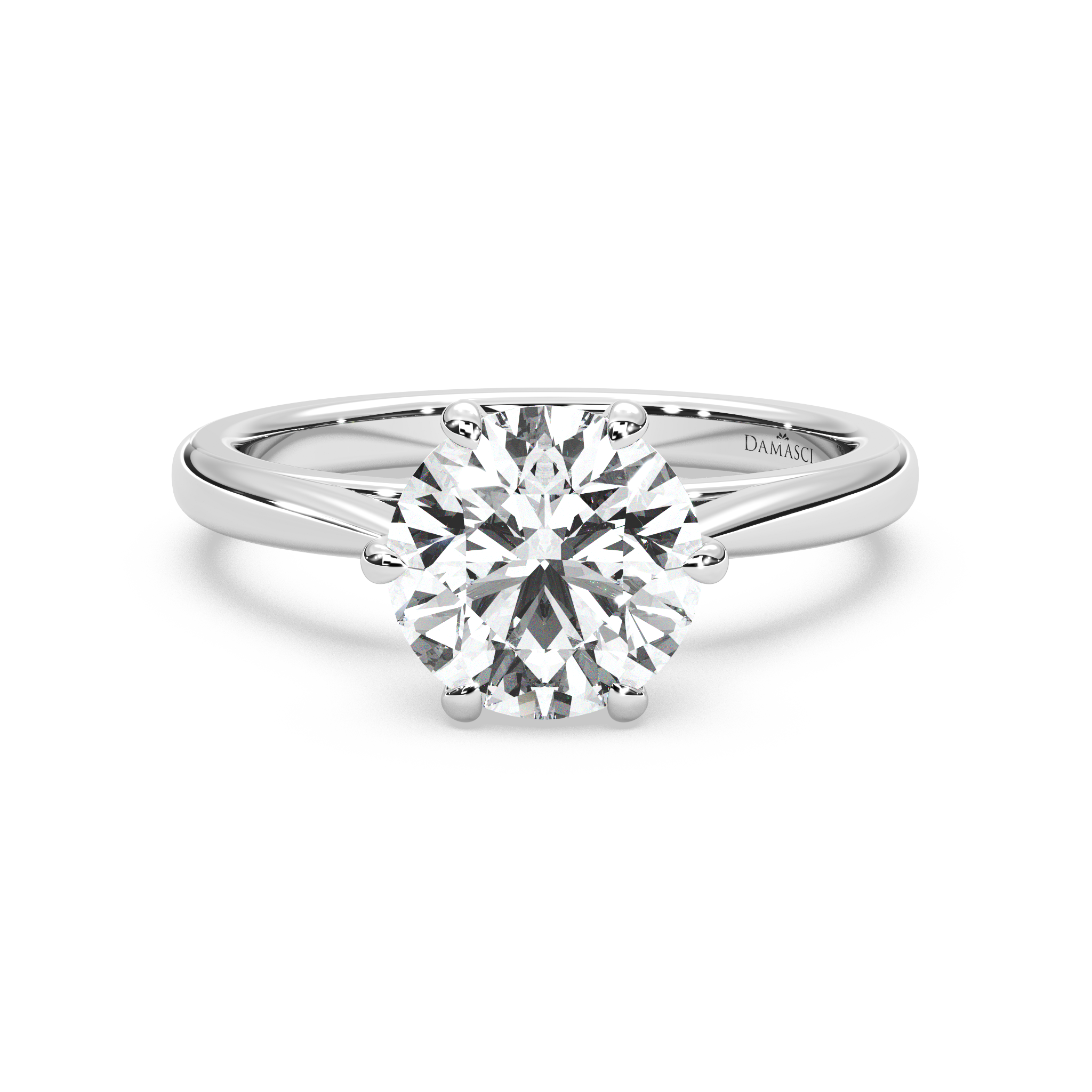 white-round