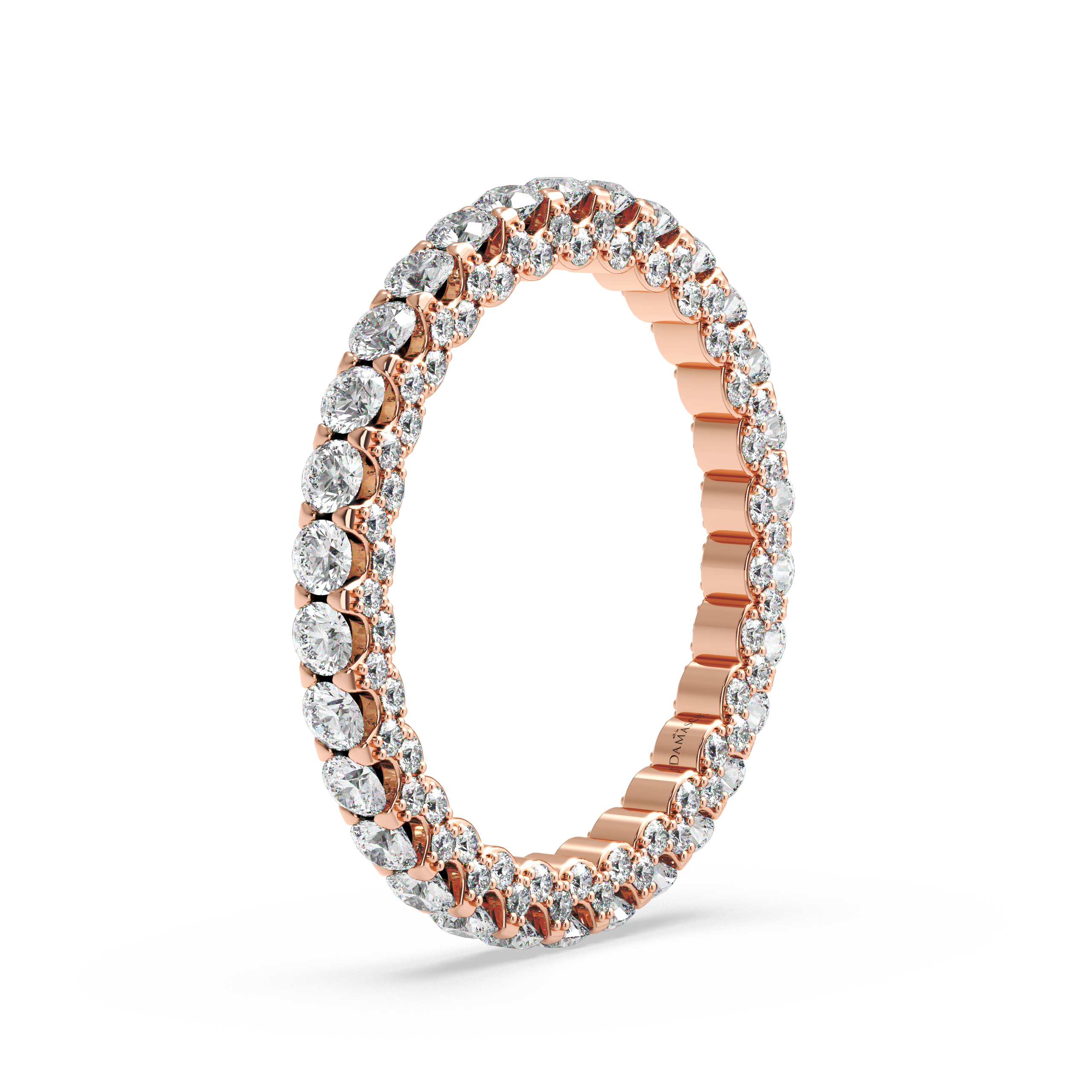 Round Diamond Eternity Ring in U-Gallery (1.50 T.C.W)