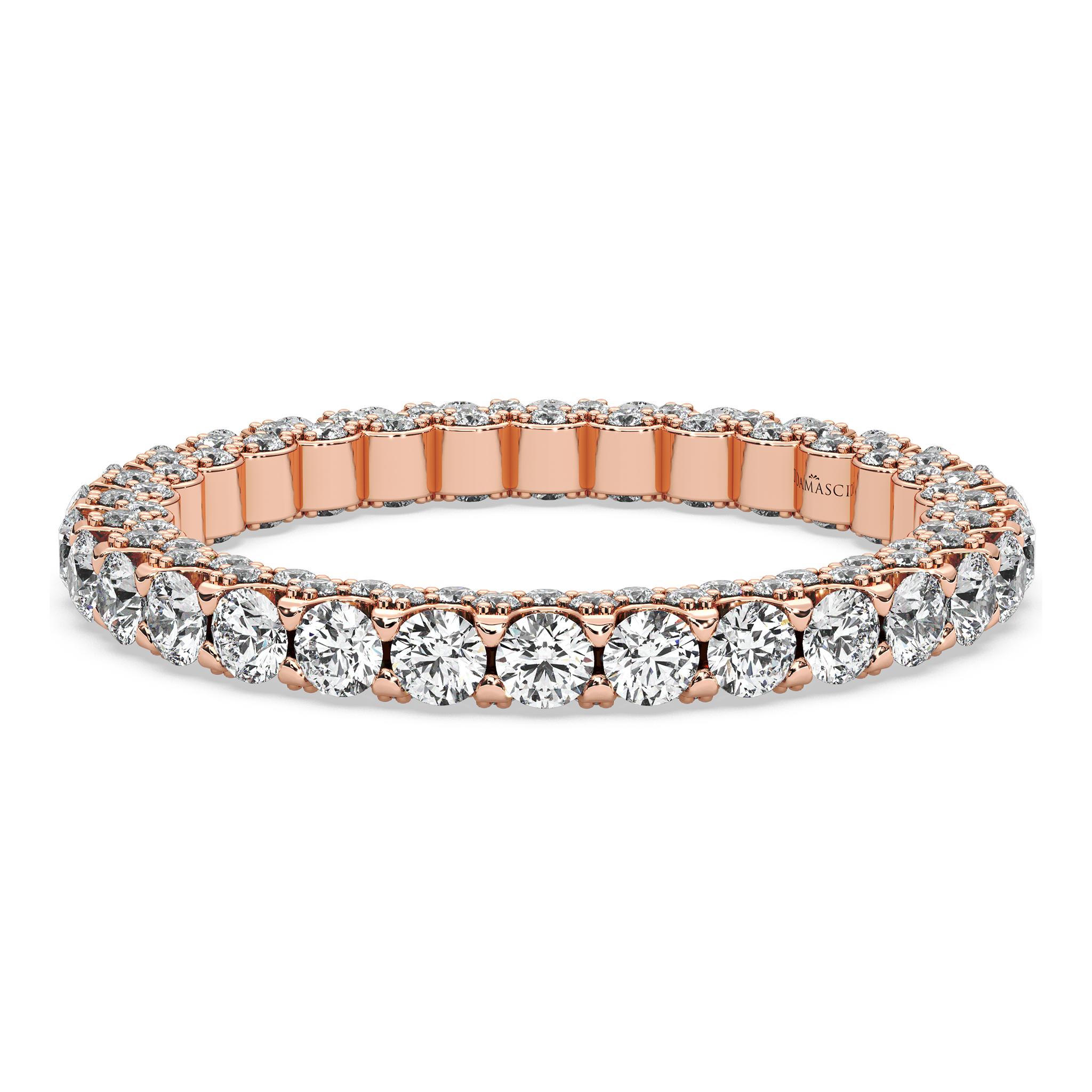 Round Diamond Eternity Ring in U-Gallery (1.50 T.C.W)