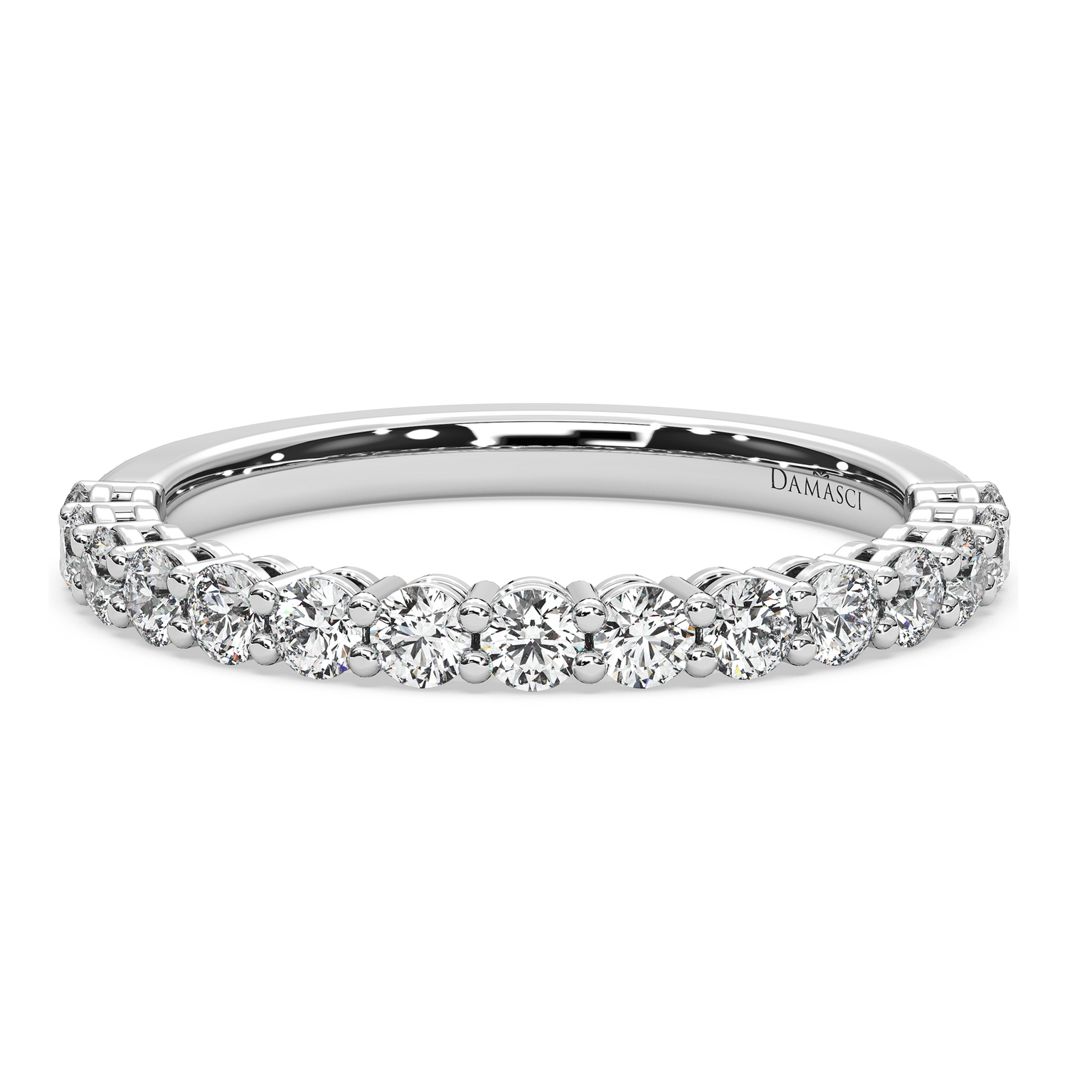 Rounds in Shared Claw Wedding Ring