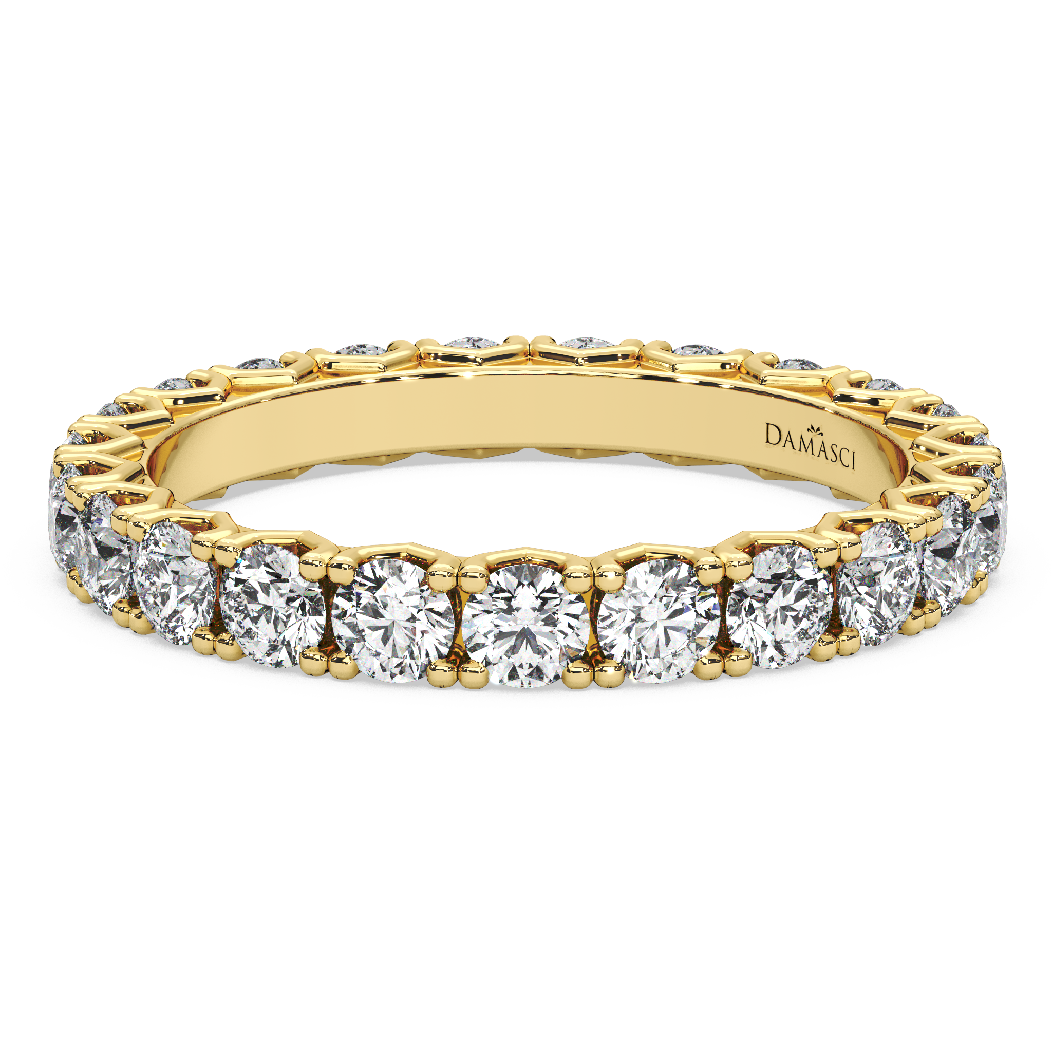 Rounds in V-Gallery Eternity Ring