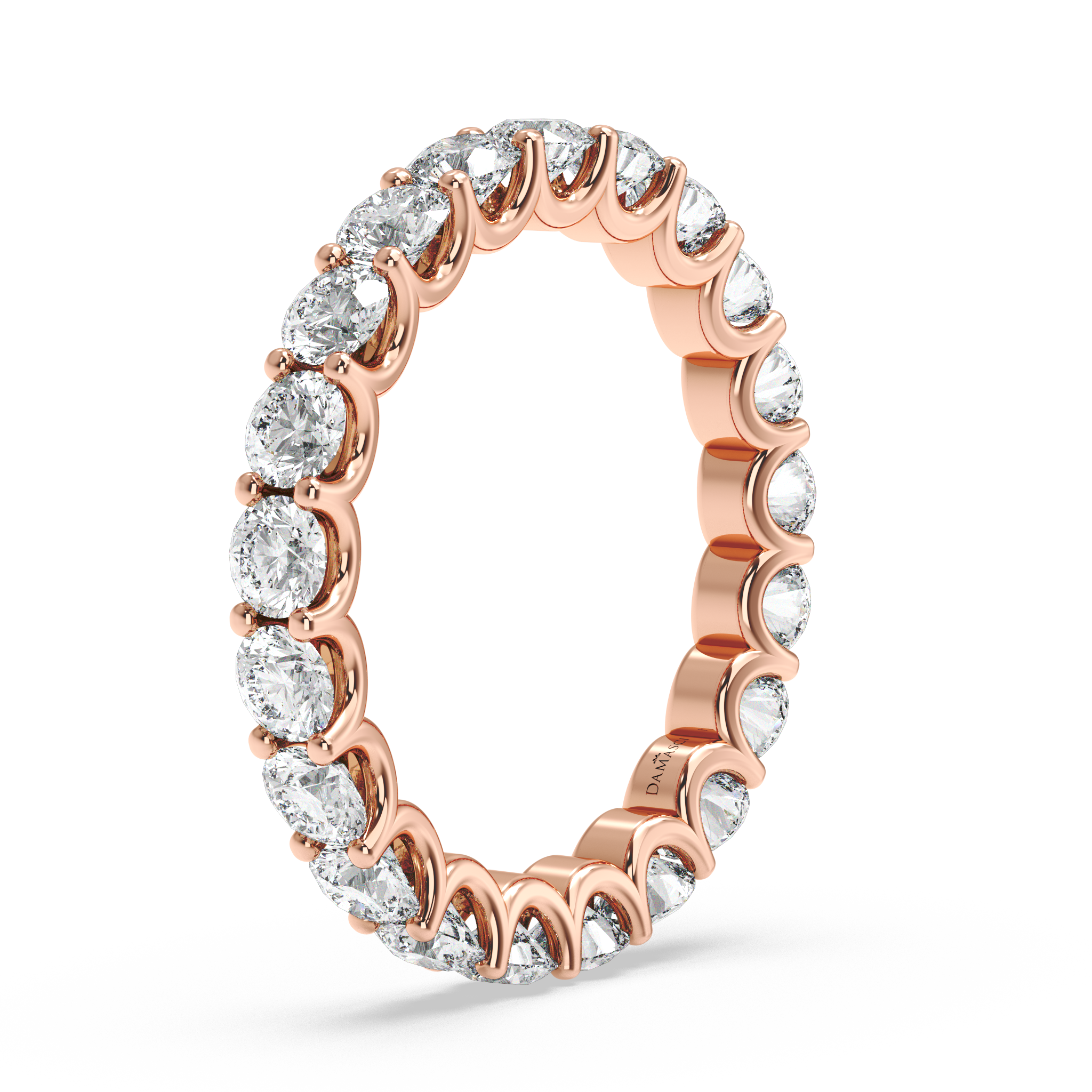 Round Diamond Eternity Ring in U-Gallery (2.25 T.C.W)