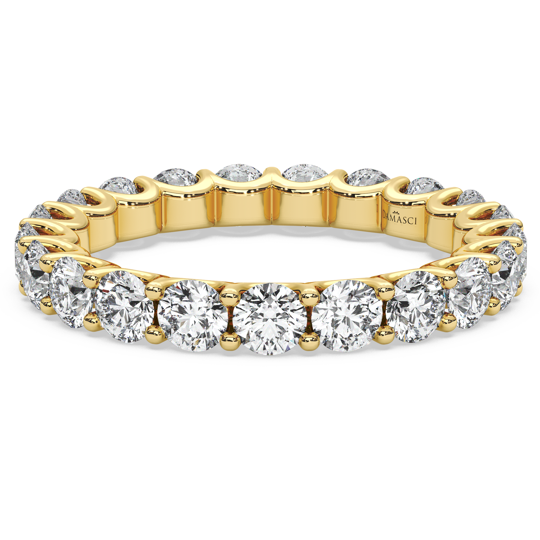 Round Diamond Eternity Ring in U-Gallery (2.25 T.C.W)