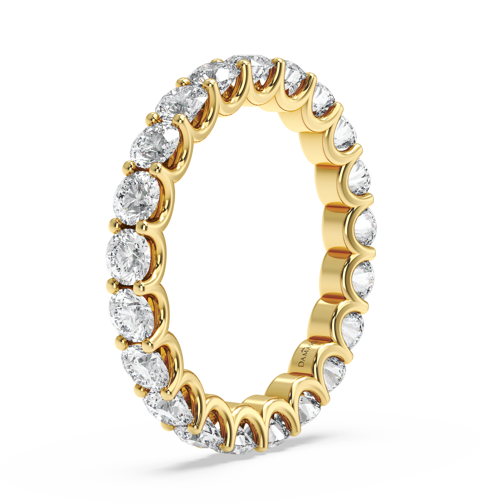 Round Diamond Eternity Ring in U-Gallery (2.25 T.C.W)