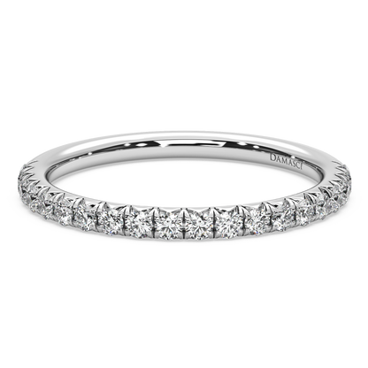Round Brillliants in Our Graponia Gallery Wedding Ring