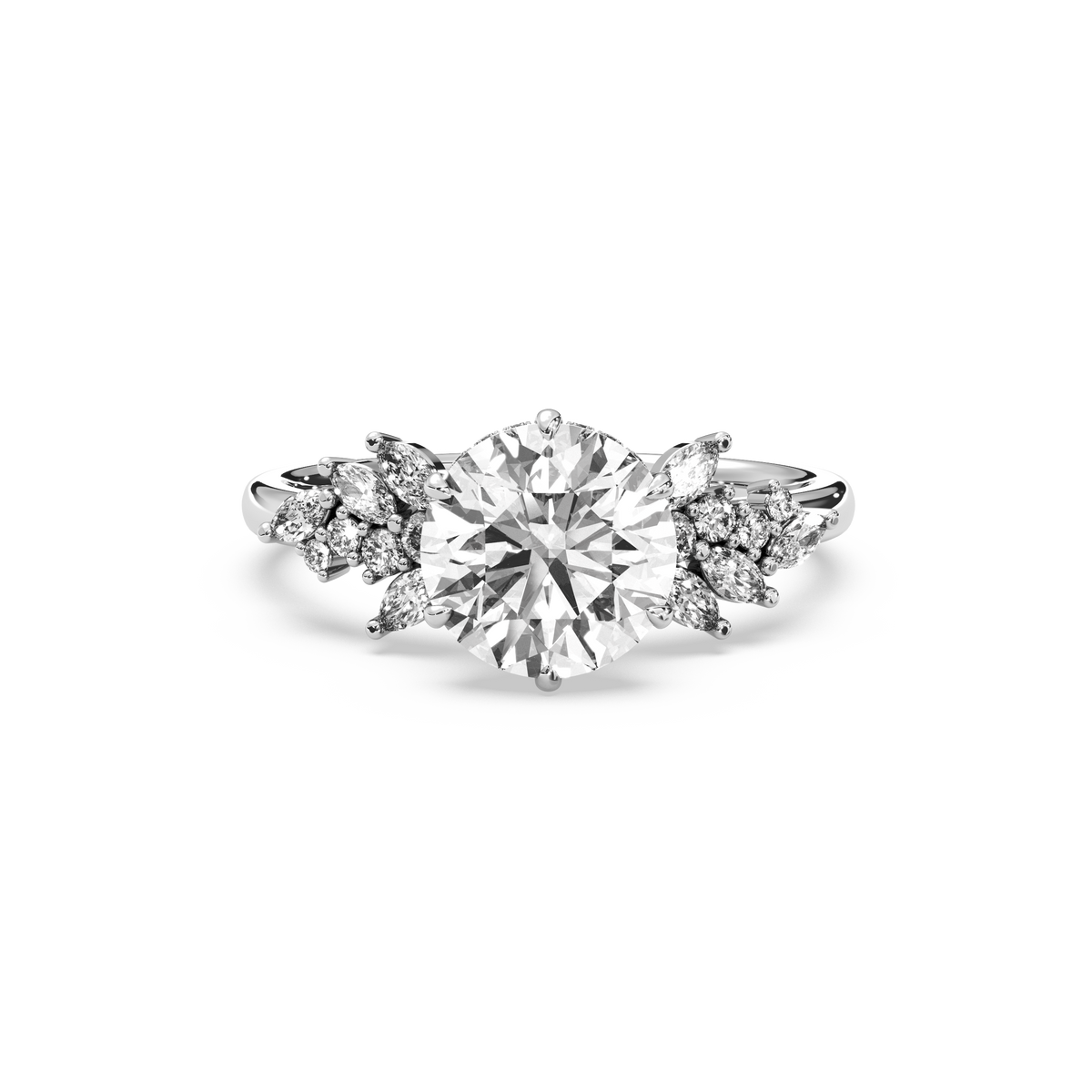 white-round