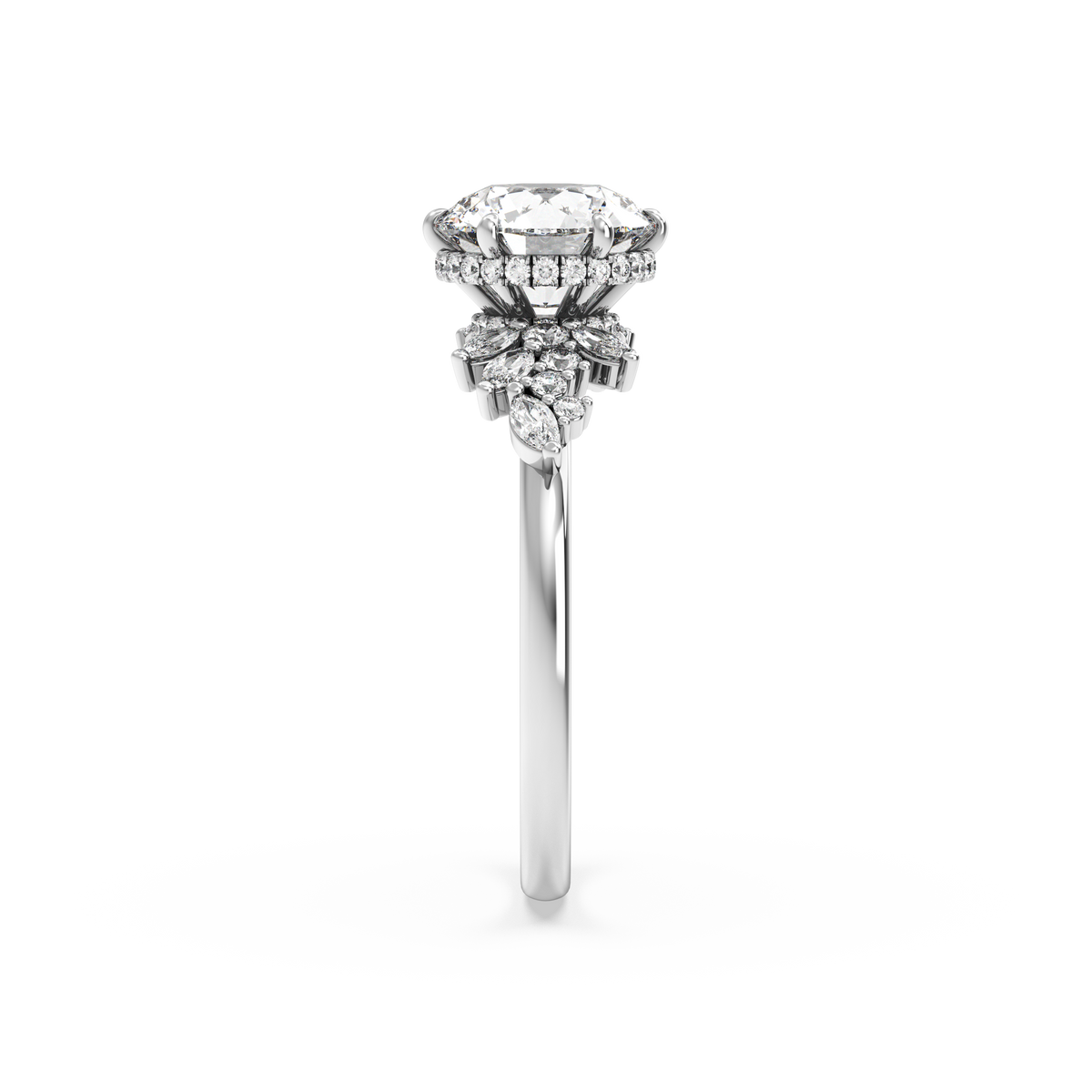 white-round