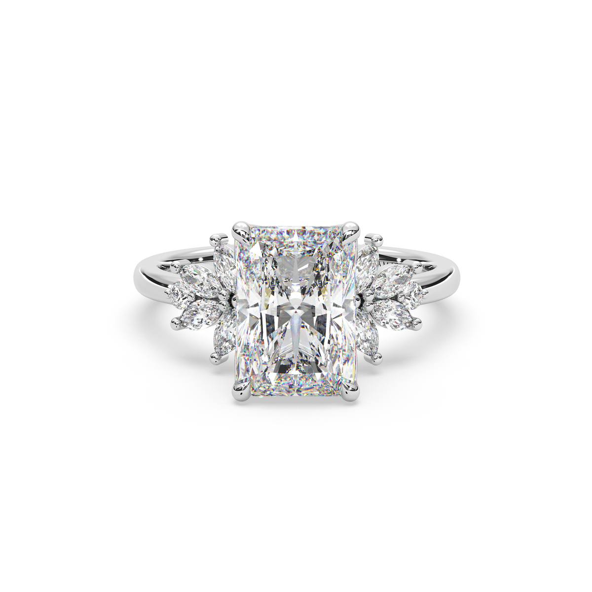 Tulip Nature Inspired Marquise