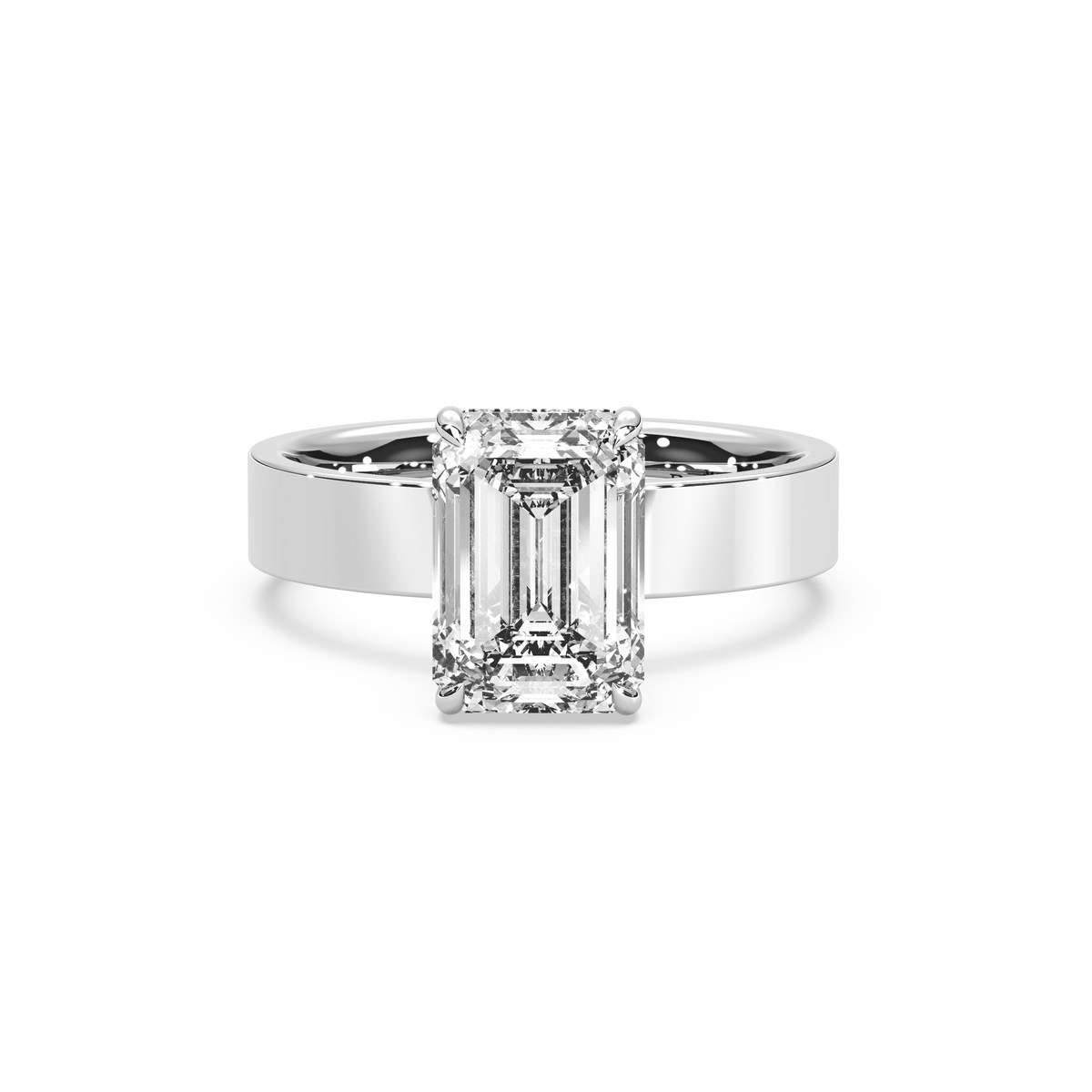 Hidden Halo Cigar Ring