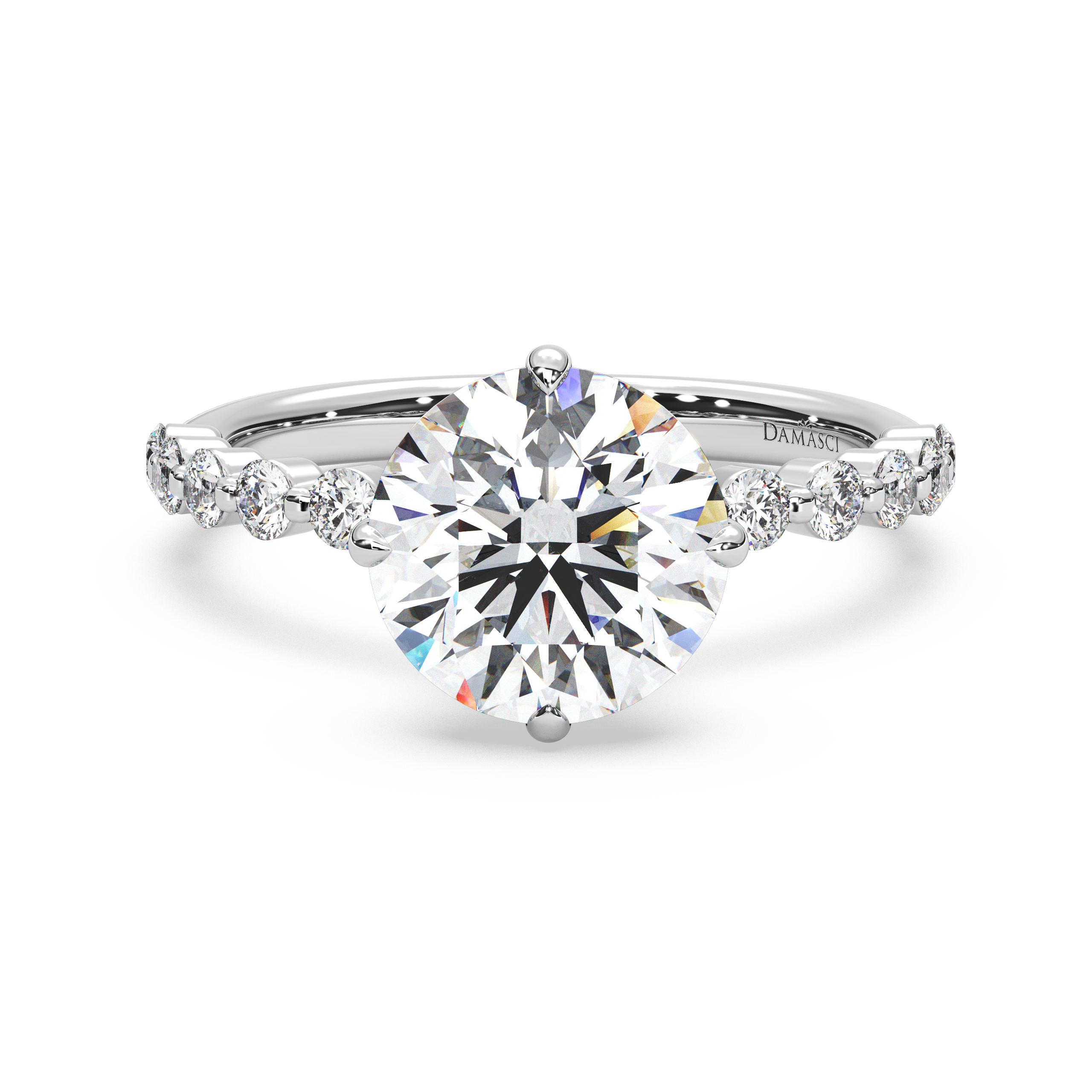 white-round