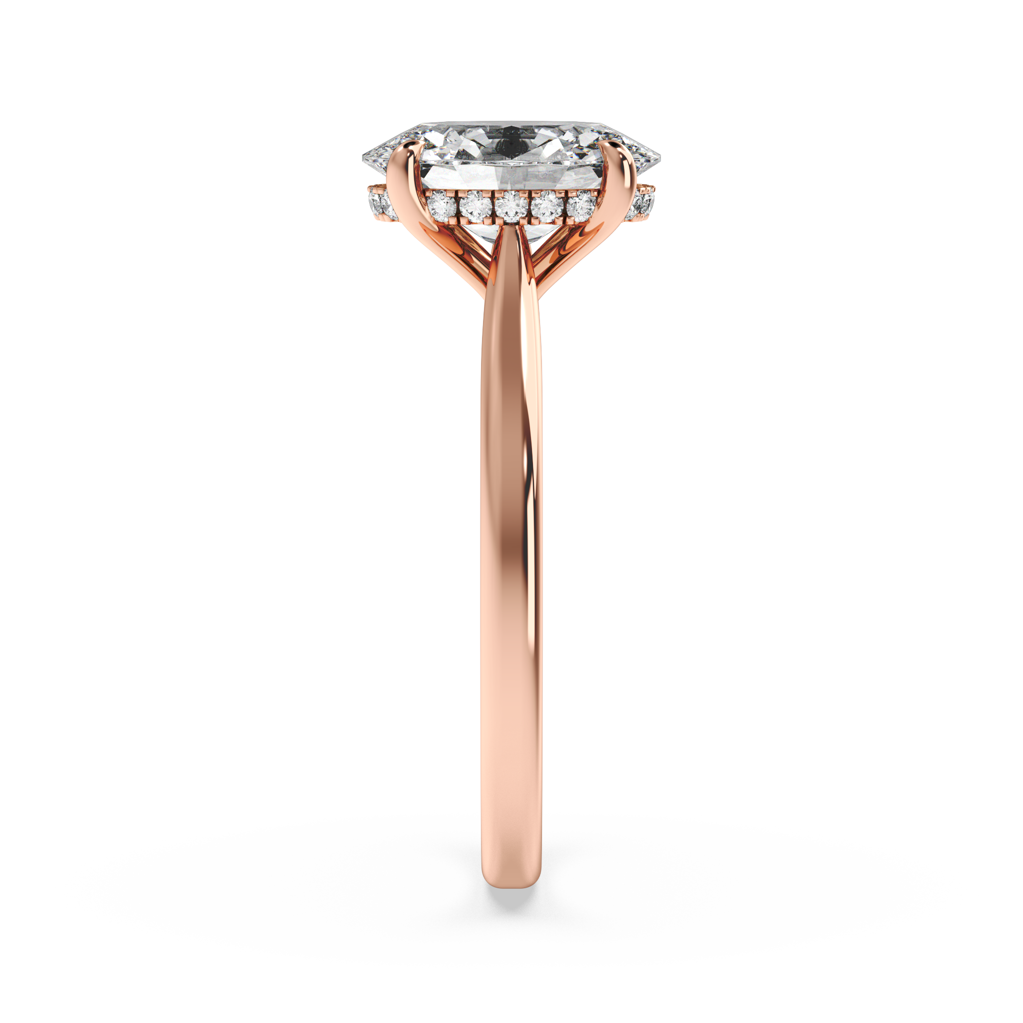 Cathedral Hidden Halo - Oval