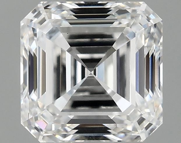 0.97 ct D Color VS1 Clarity Asscher Shape Lab Grown Diamond