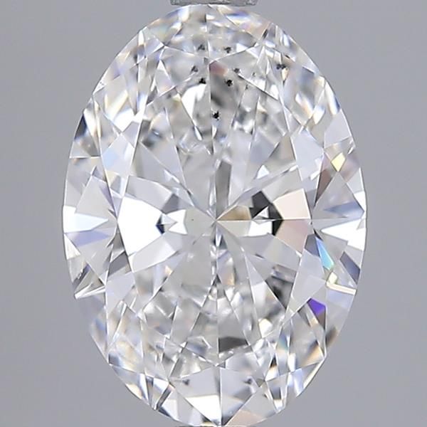2.0 ct F Color SI1 Clarity Oval Shape Lab Grown Diamond