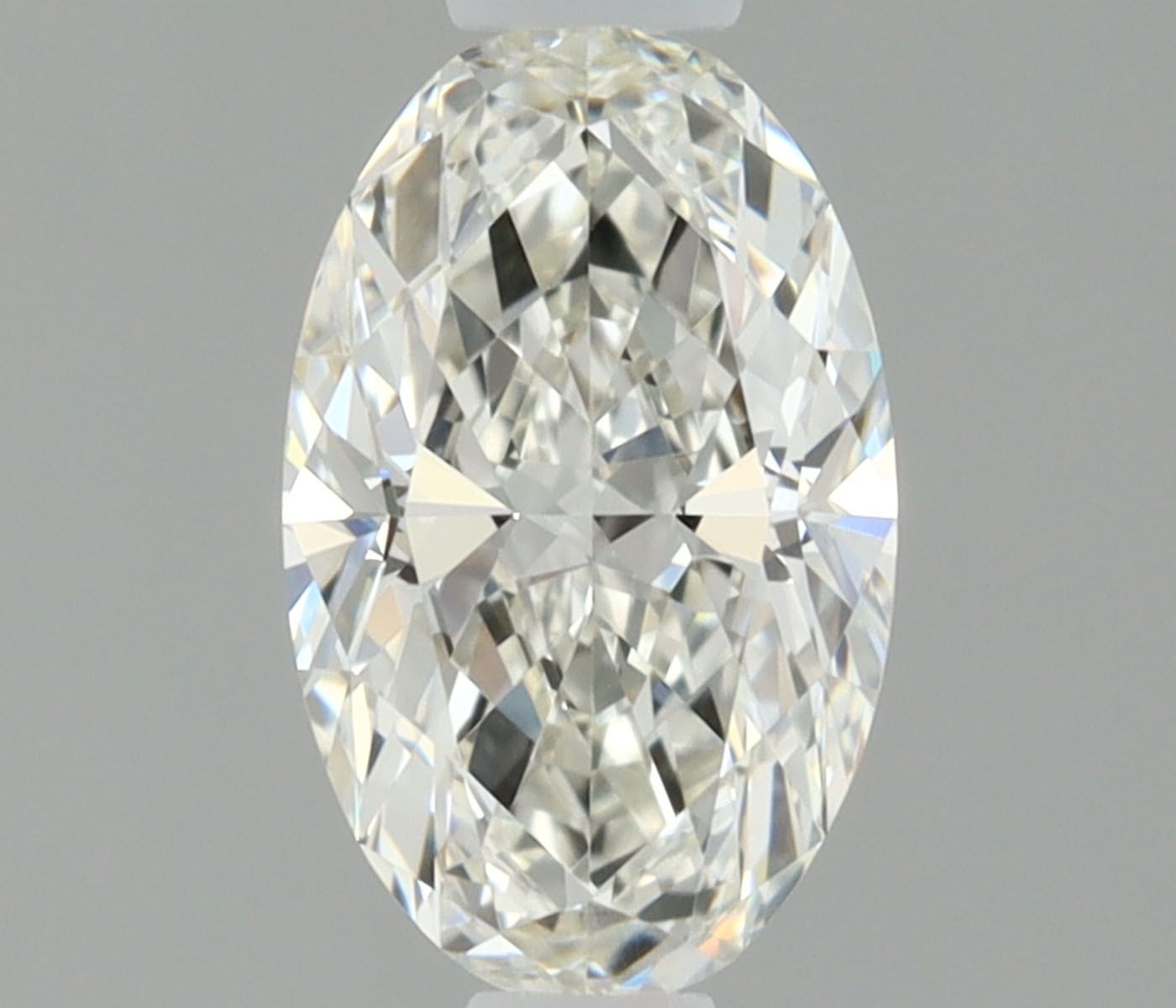 0.53 ct H Color VVS1 Clarity Oval Shape Natural Diamond