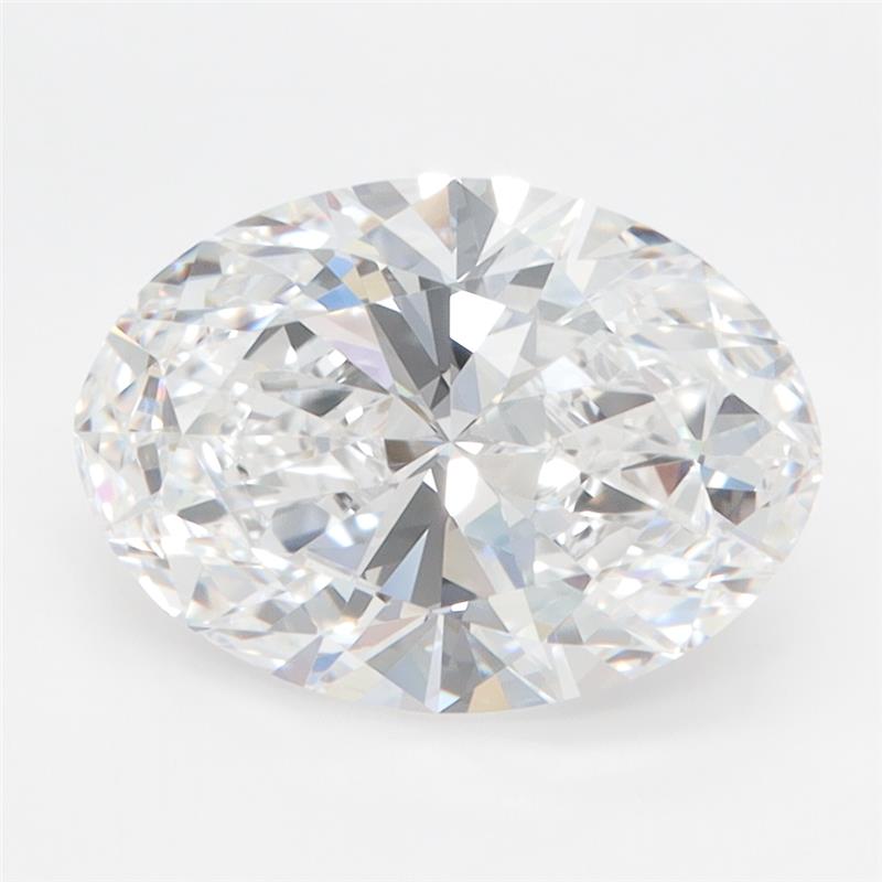 2.0 ct D Color IF Clarity Oval Shape Lab Grown Diamond