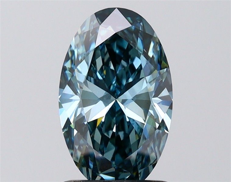 1.52 ct Color VS1 Clarity Oval Shape Colour Lab Diamond