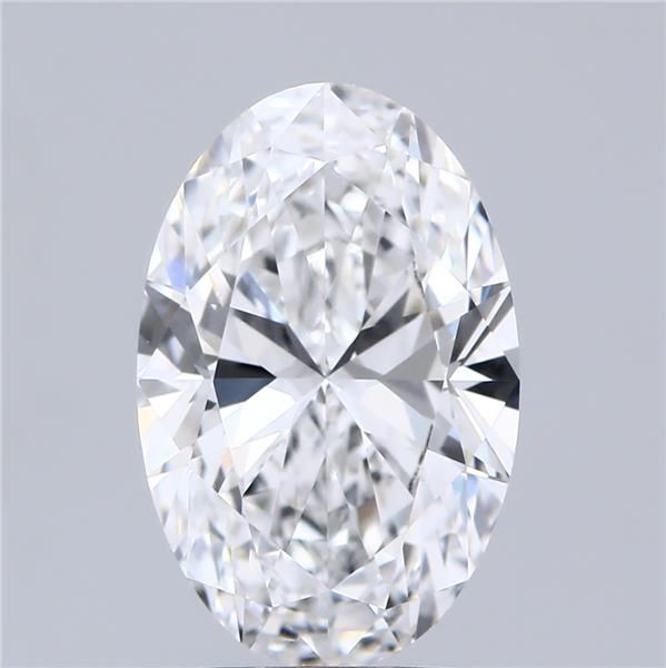 3.09 ct D Color VVS1 Clarity Oval Shape Lab Grown Diamond