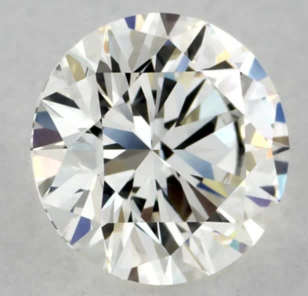 0.71 ct H Color VVS2 Clarity Round Shape Natural Diamond