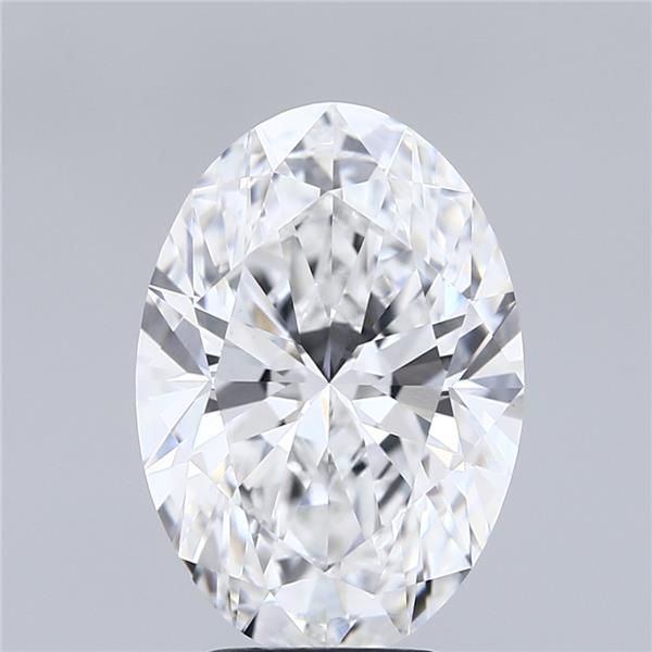 3.72 ct D Color VVS2 Clarity Oval Shape Lab Grown Diamond