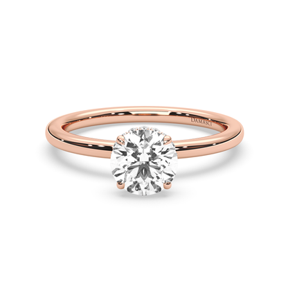 Hidden Halo with Simple Band - Round