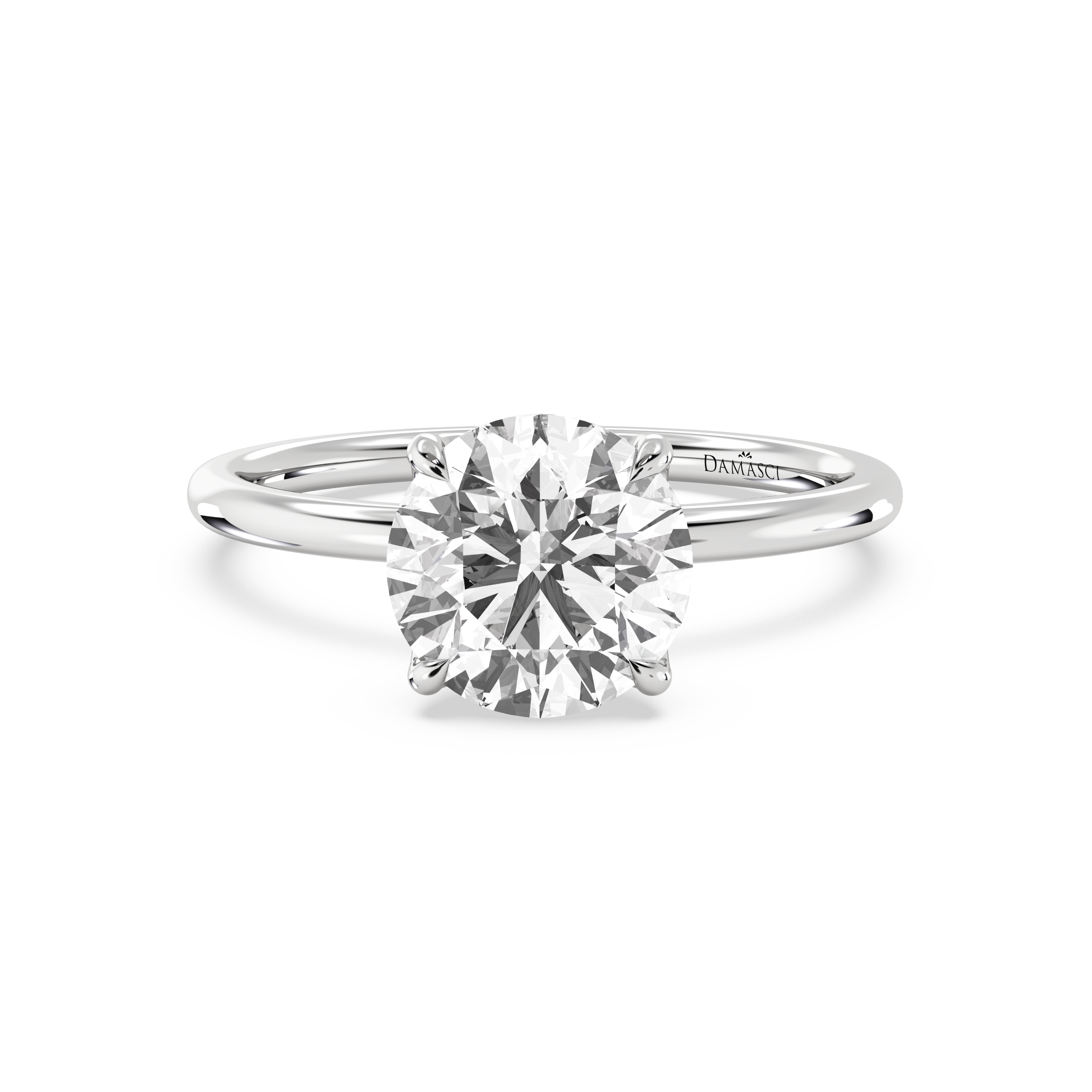 white-round