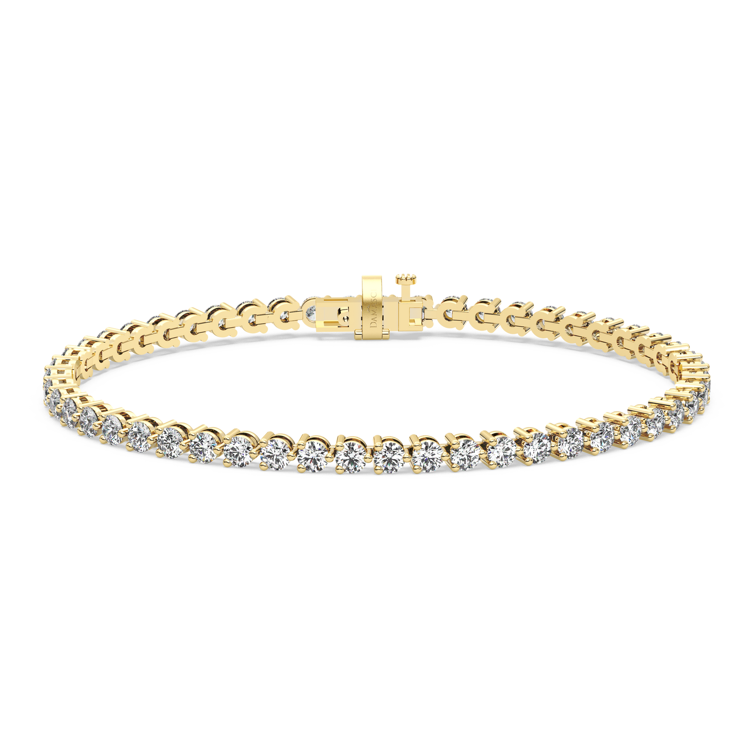 Three-Prong Diamond Tennis Bracelet (5 TCW)