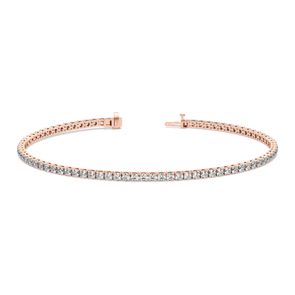 4-prong Diamond Tennis Bracelet (2.22 TCW)