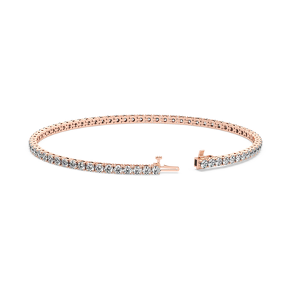 4-prong Diamond Tennis Bracelet (3.2 TCW)