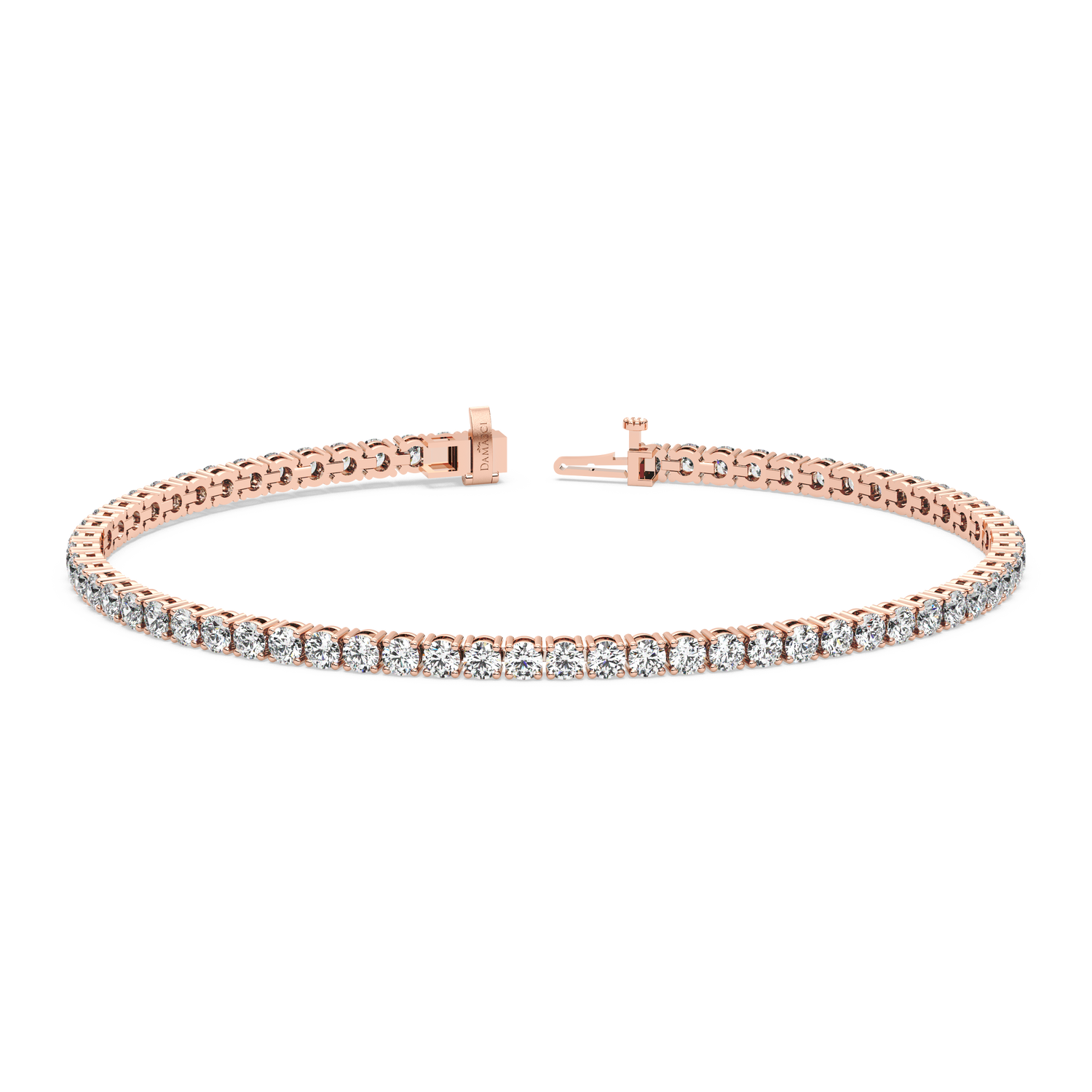 4-prong Diamond Tennis Bracelet (3.66 TCW)