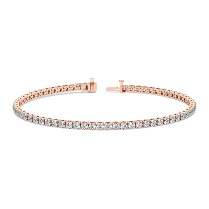 4-prong Diamond Tennis Bracelet (3.66 TCW)