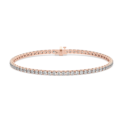 4-prong Diamond Tennis Bracelet (3.66 TCW)