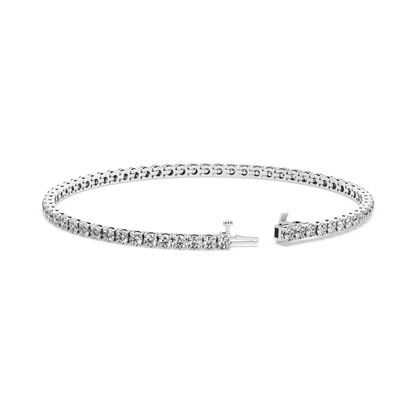 4-prong Diamond Tennis Bracelet (3.66 TCW)