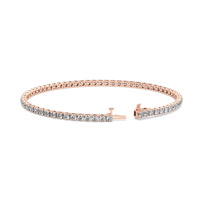 4-prong Diamond Tennis Bracelet (3.66 TCW)