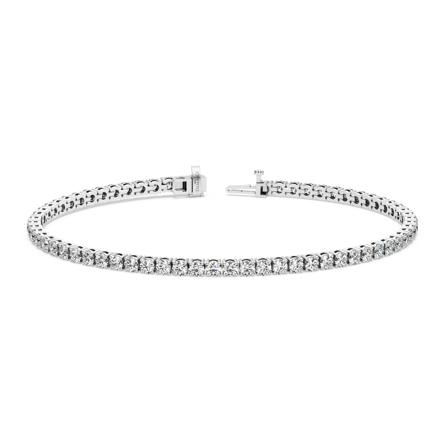 4-prong Diamond Tennis Bracelet (3.66 TCW)