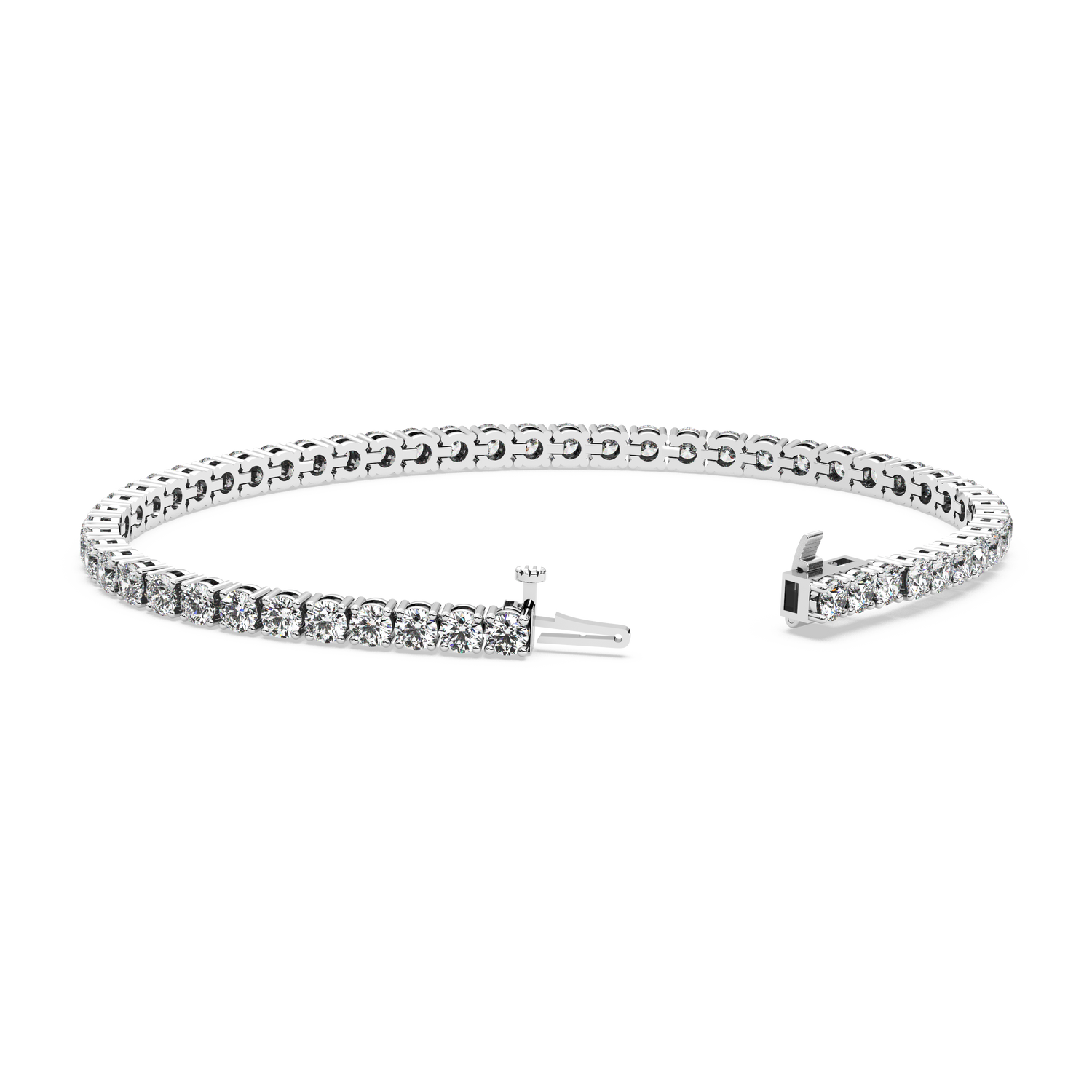 4-prong Diamond Tennis Bracelet (5.8 TCW)