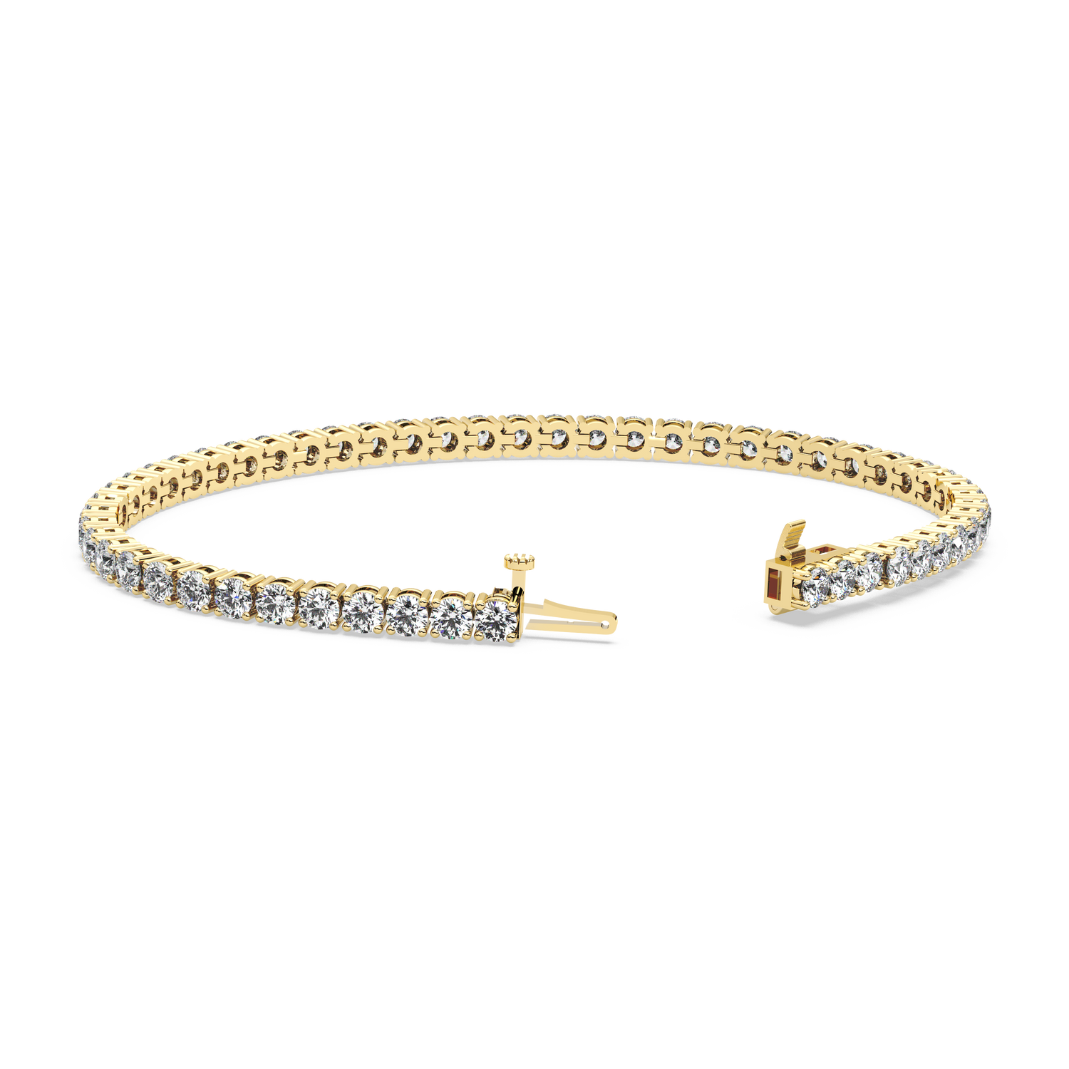 4-prong Diamond Tennis Bracelet (5.8 TCW)