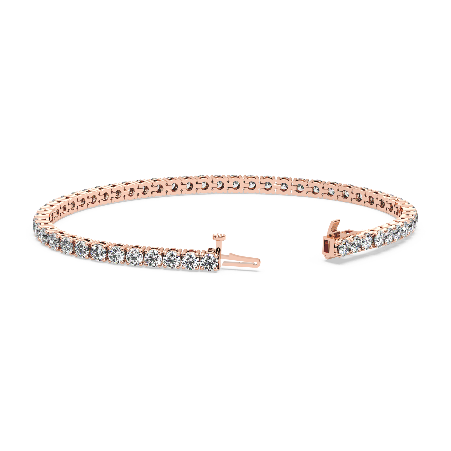 4-prong Diamond Tennis Bracelet (5.8 TCW)