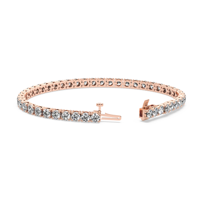 4-prong Diamond Tennis Bracelet (7.2 TCW)