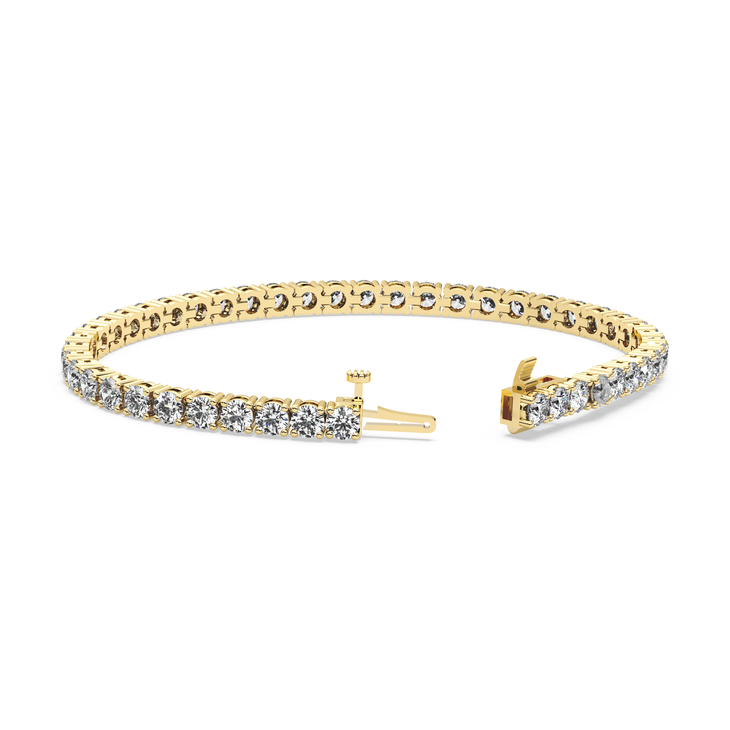 4-prong Diamond Tennis Bracelet (7.2 TCW)