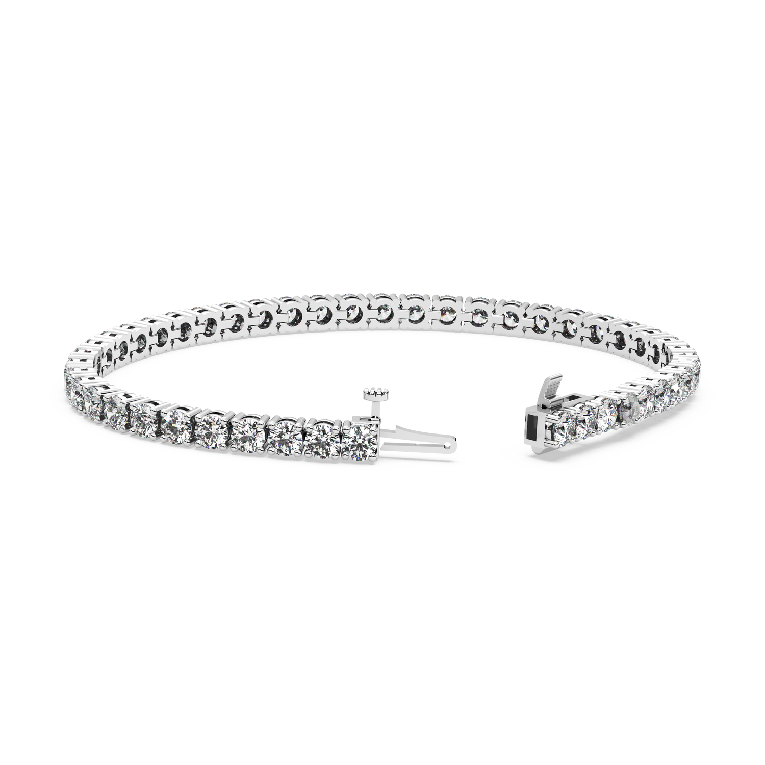 4-prong Diamond Tennis Bracelet (7.2 TCW)